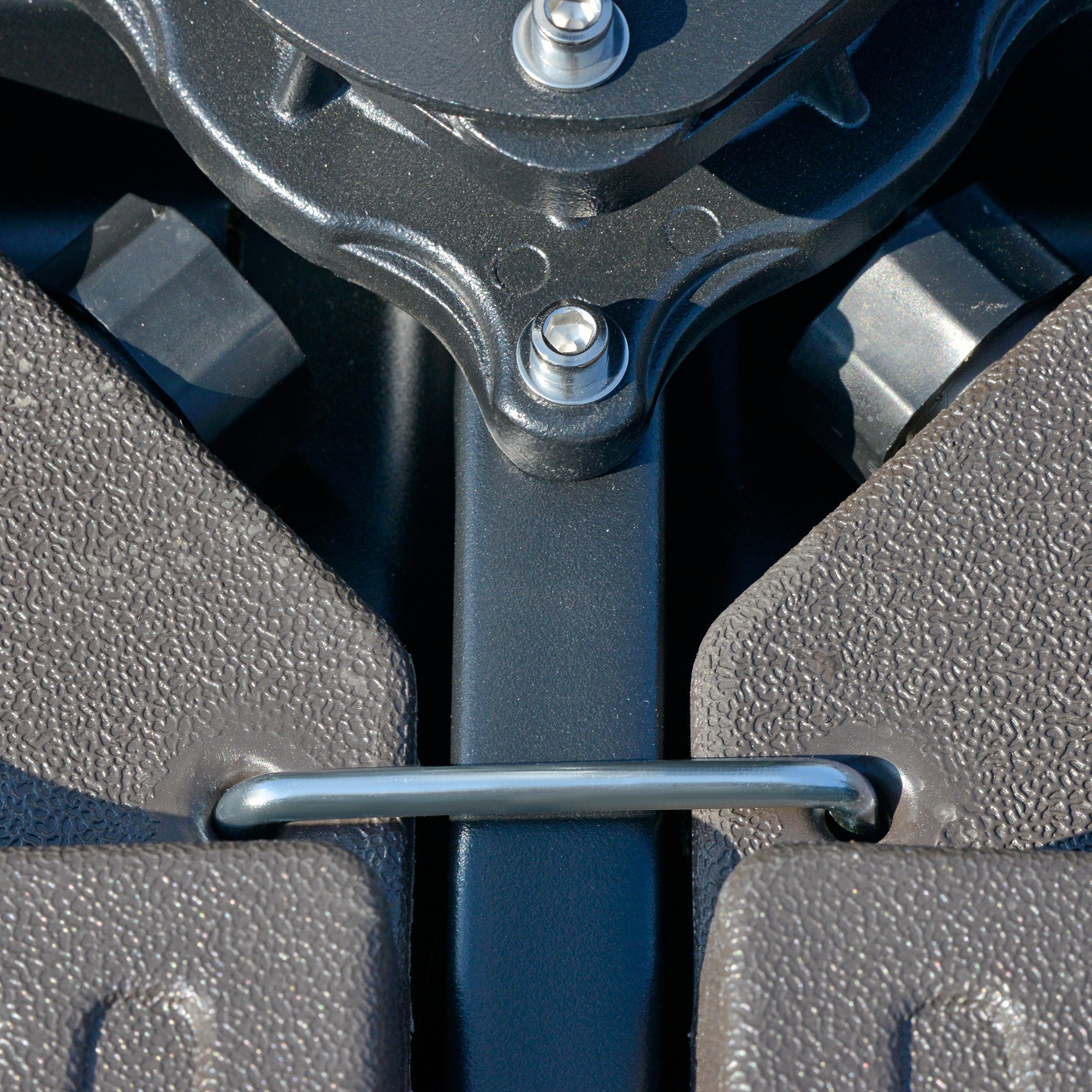  Set 4 Bucati Suport Umbrela Descentralizata de Gradina cu Baza in Cruce [7]