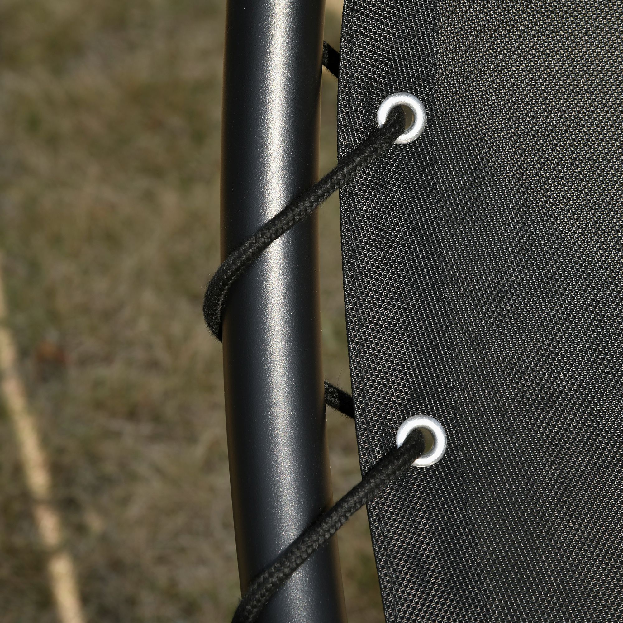  Balansoar relax Sezlong pentru Exterior, captusit Gri [8]