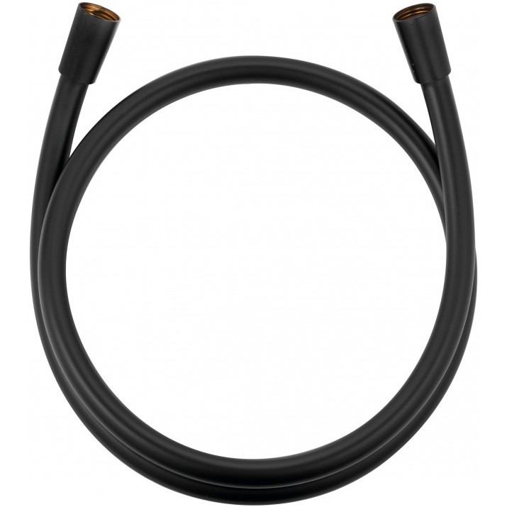 Baie - Furtun dus negru mat Kludi Suparaflex 125 cm
