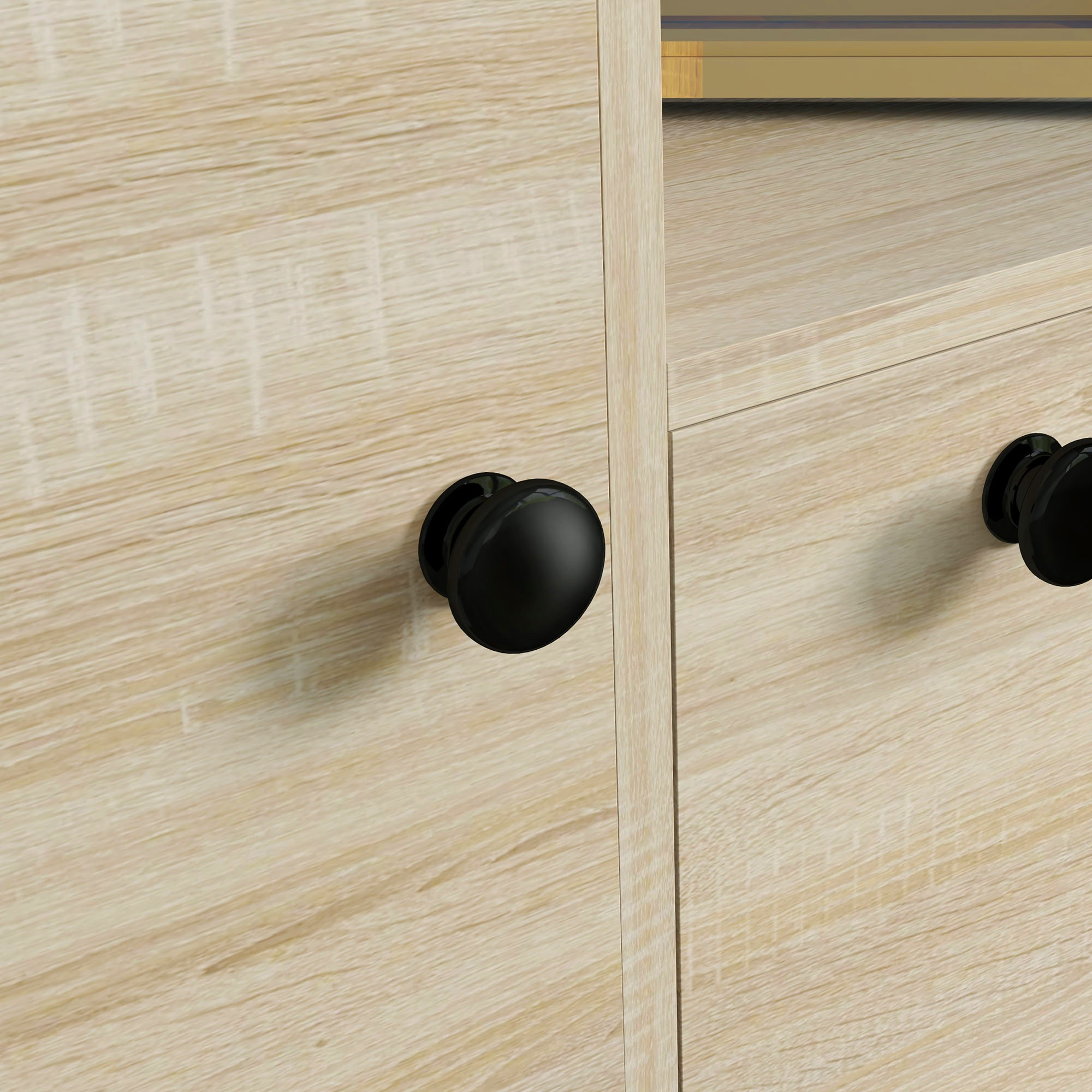  Set de hol cu cuier de perete cu 4 carlige, dulap pentru 9 perechi de pantofi, dulap si oglinda [7]