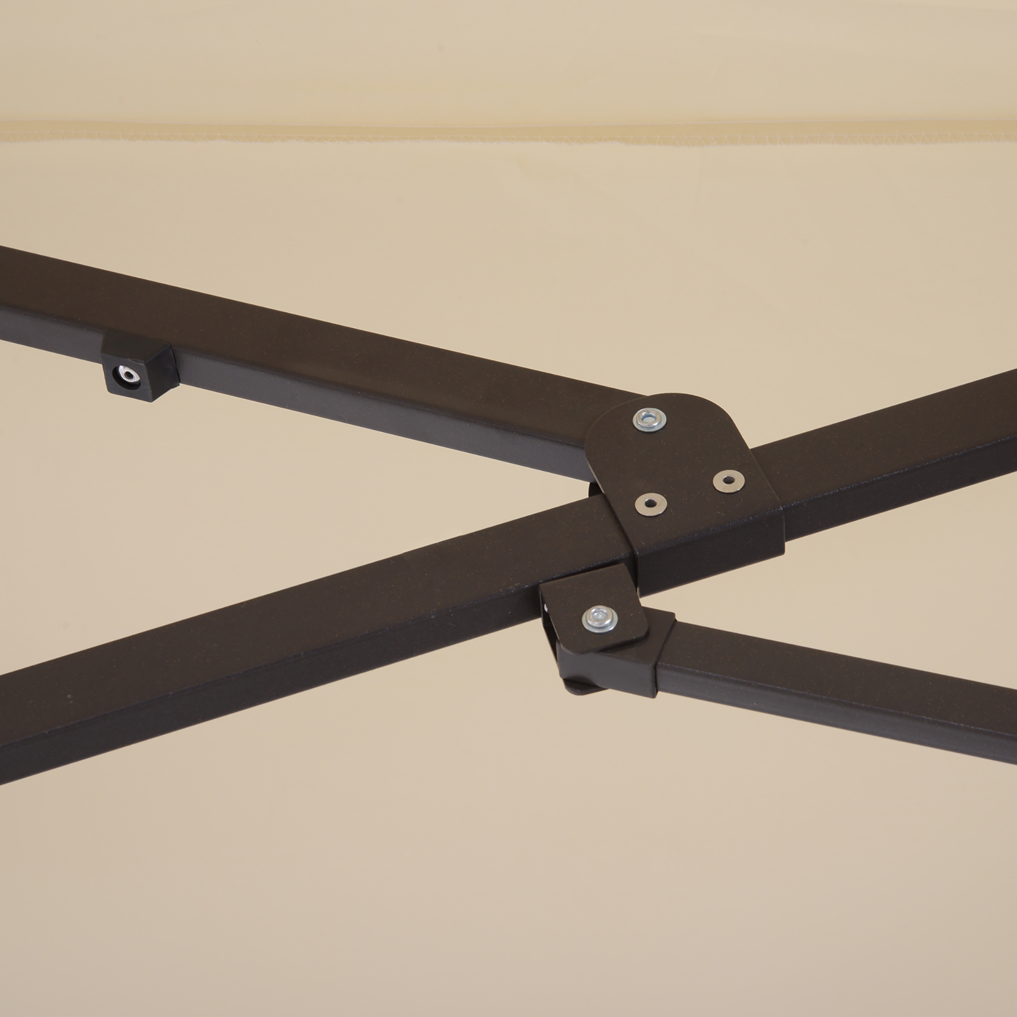  Umbrela de Gradina Impermeabila si Anti-UV Bej, 460x270x240cm [8]