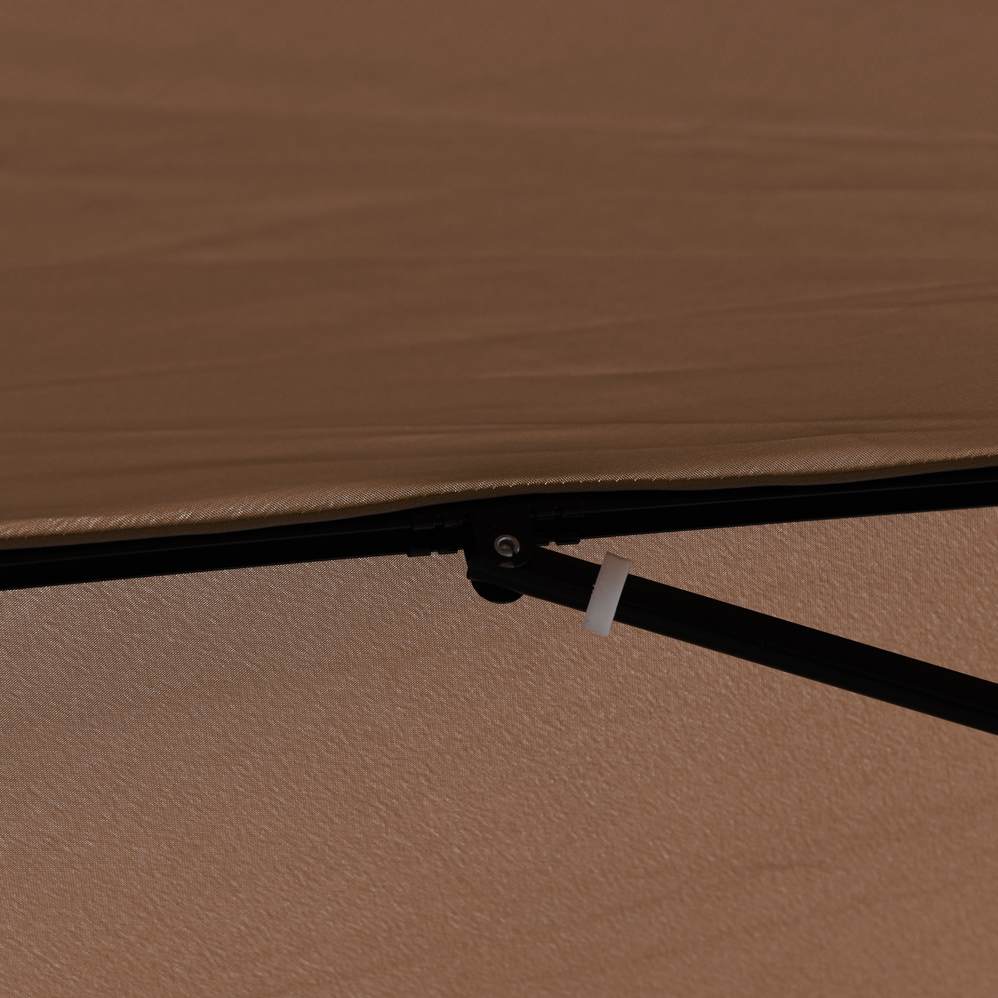  Umbrela patrata de Extern rezistenta la razele UV 200x200cm, Cafea [8]