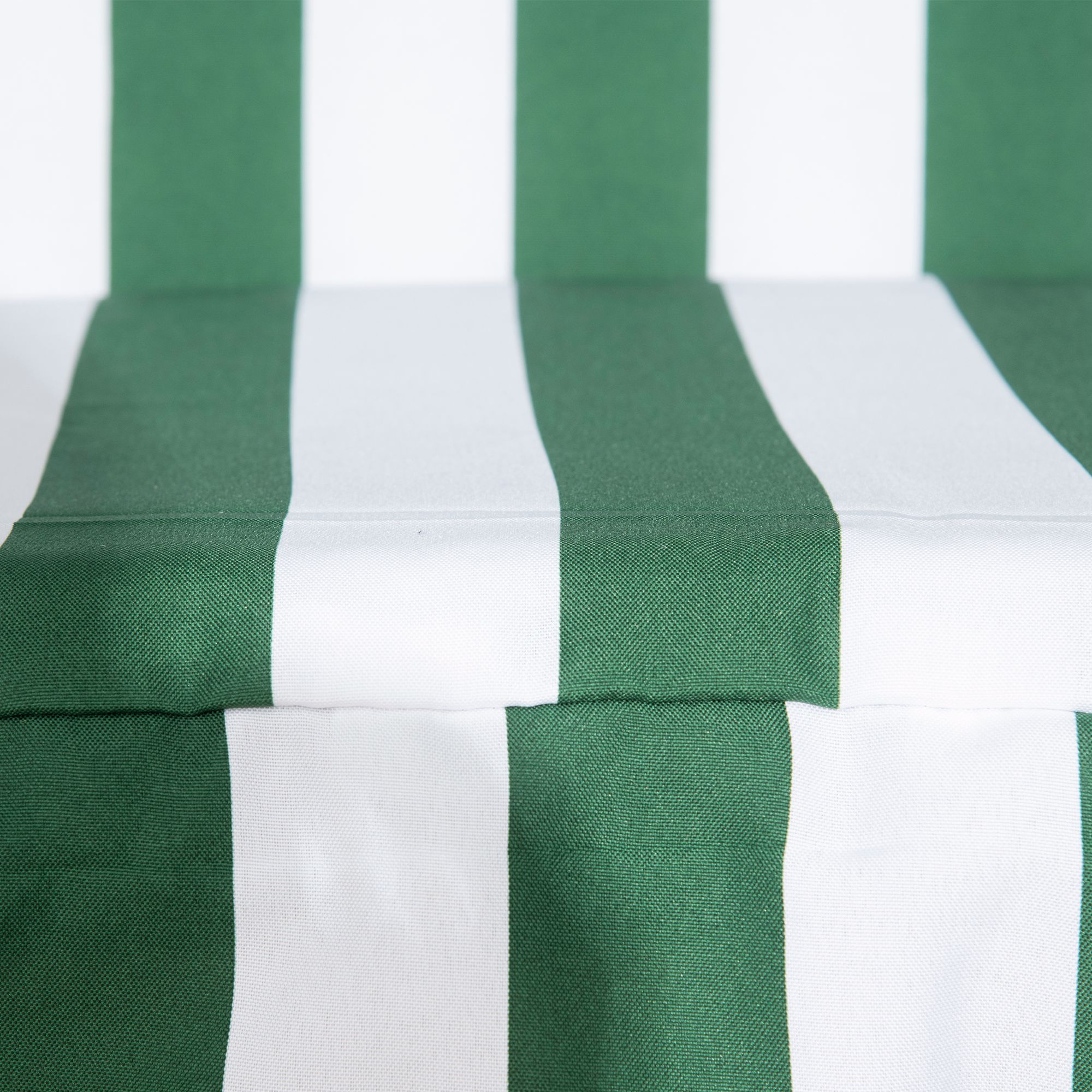  Balansoar de Gradina 3 Locuri Acoperis Parasolar si Structura din Otel si Poliester, 172x110x153 cm, Alb si Verde [7]