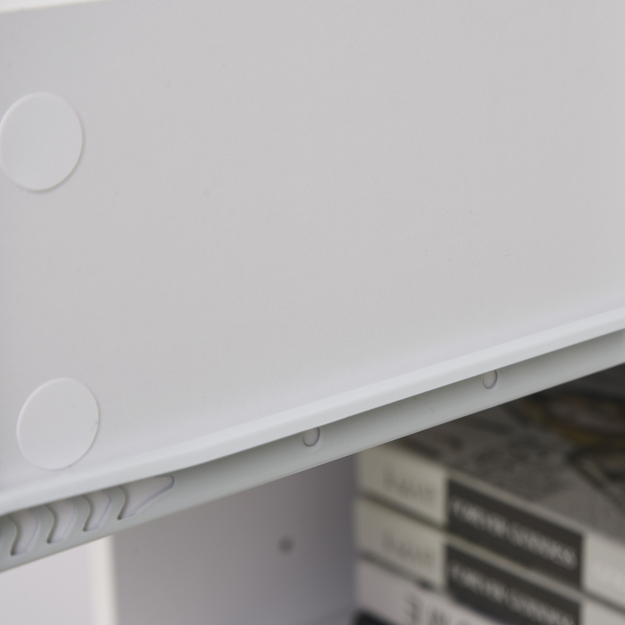  Birou Alb 104×48×95,5 cm - Lemn, Compact & Ideal pentru Acasa [8]