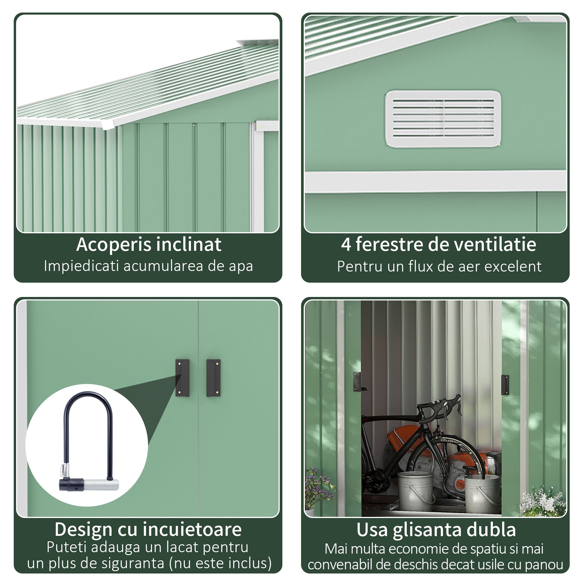  Sopron de Gradina pentru Depozitare Unelte [4]