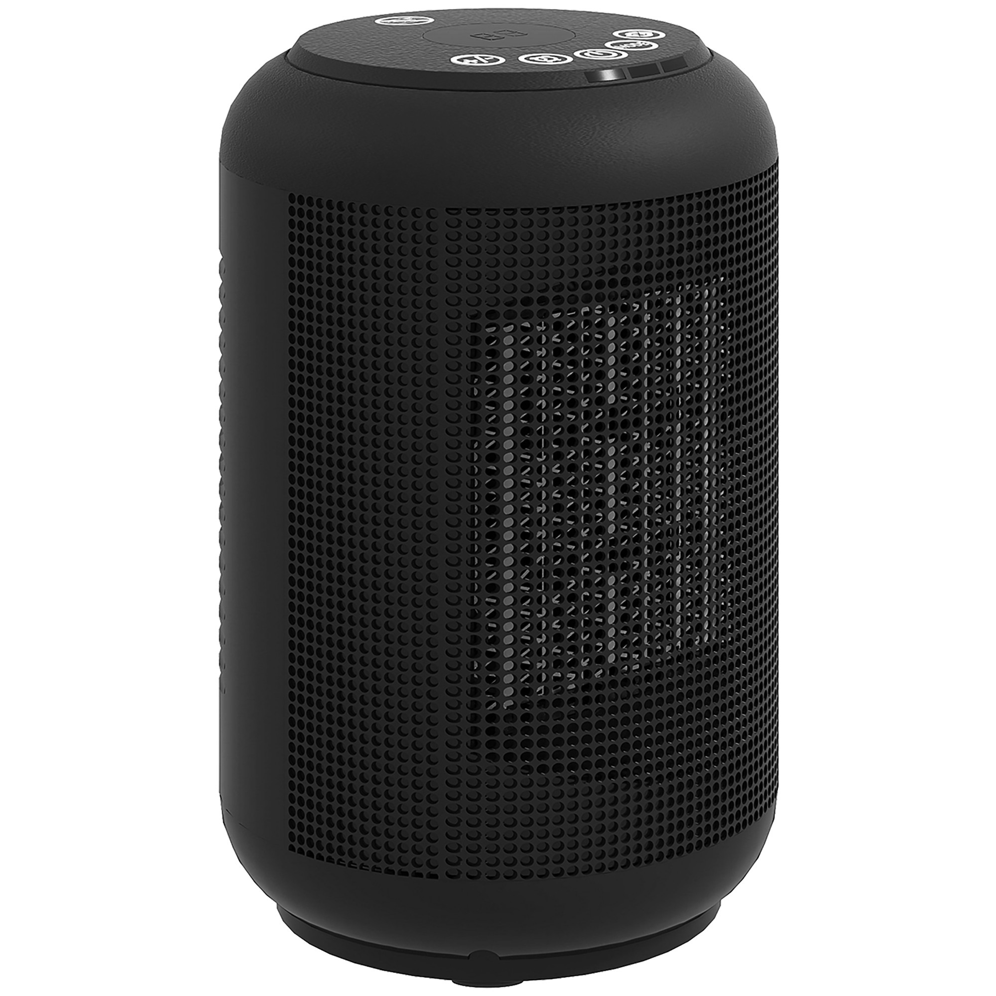 Instalatii sanitare, termice & climatizare -  incalzitor electric cu 3 moduri si temporizator 24h, 14x14x21.5 cm, Negru