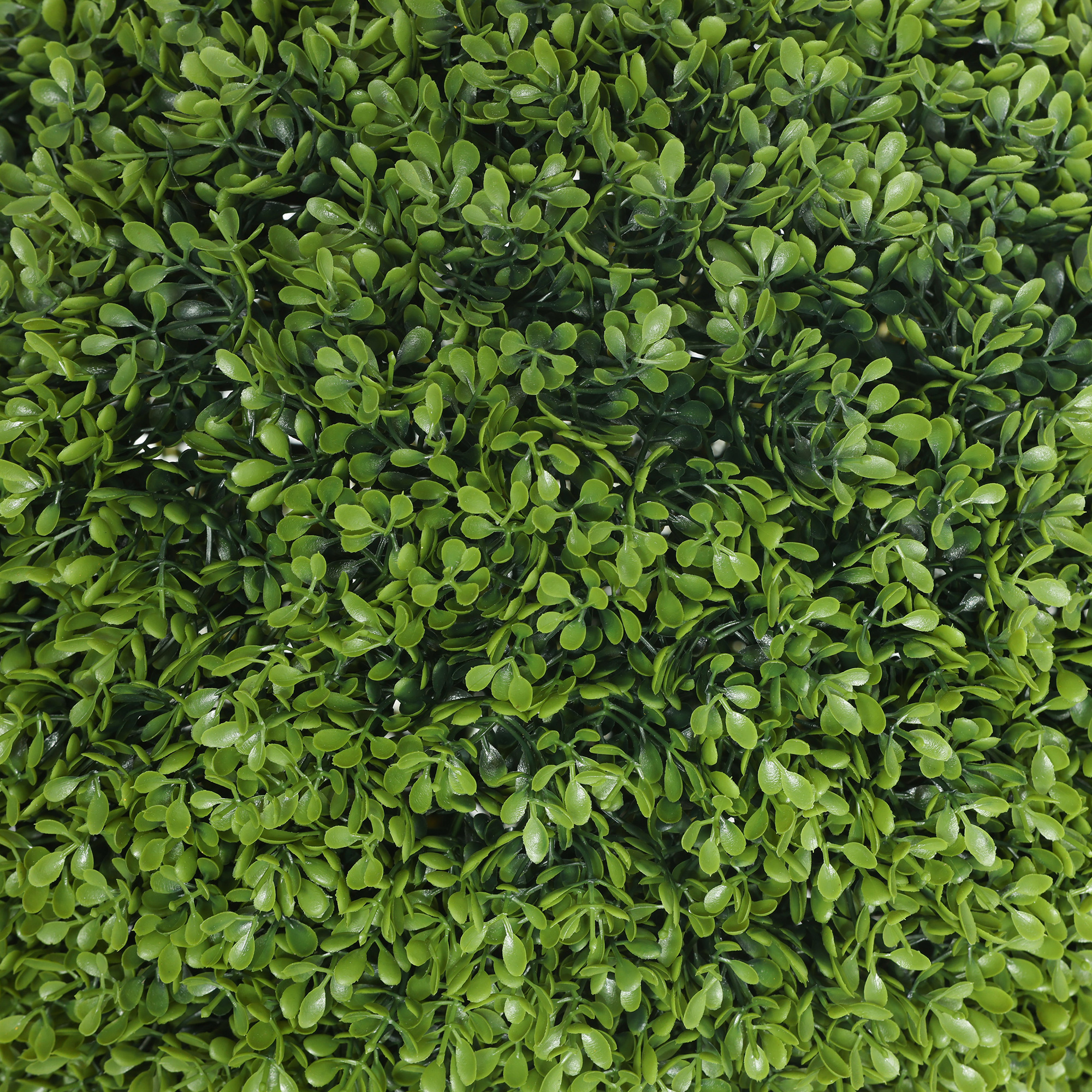  Set de 2 Plante Artificiale din Buxus in PE, Ø40 cm, pentru Interior si Exterior, Verde [6]