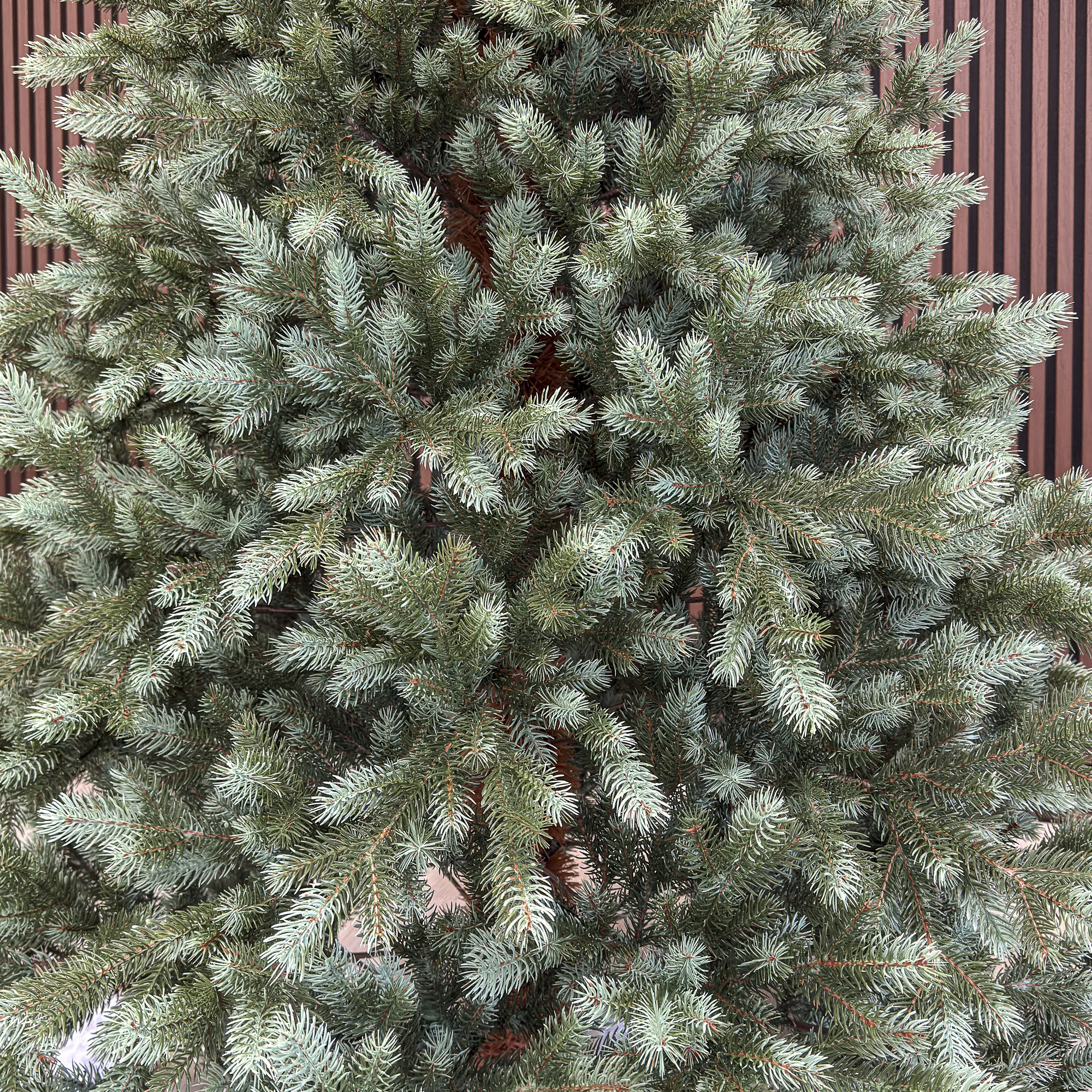 Brad artificial Sersimo, Hollandia, verde cu varfuri argintii, integral 3D, 180 cm [3]