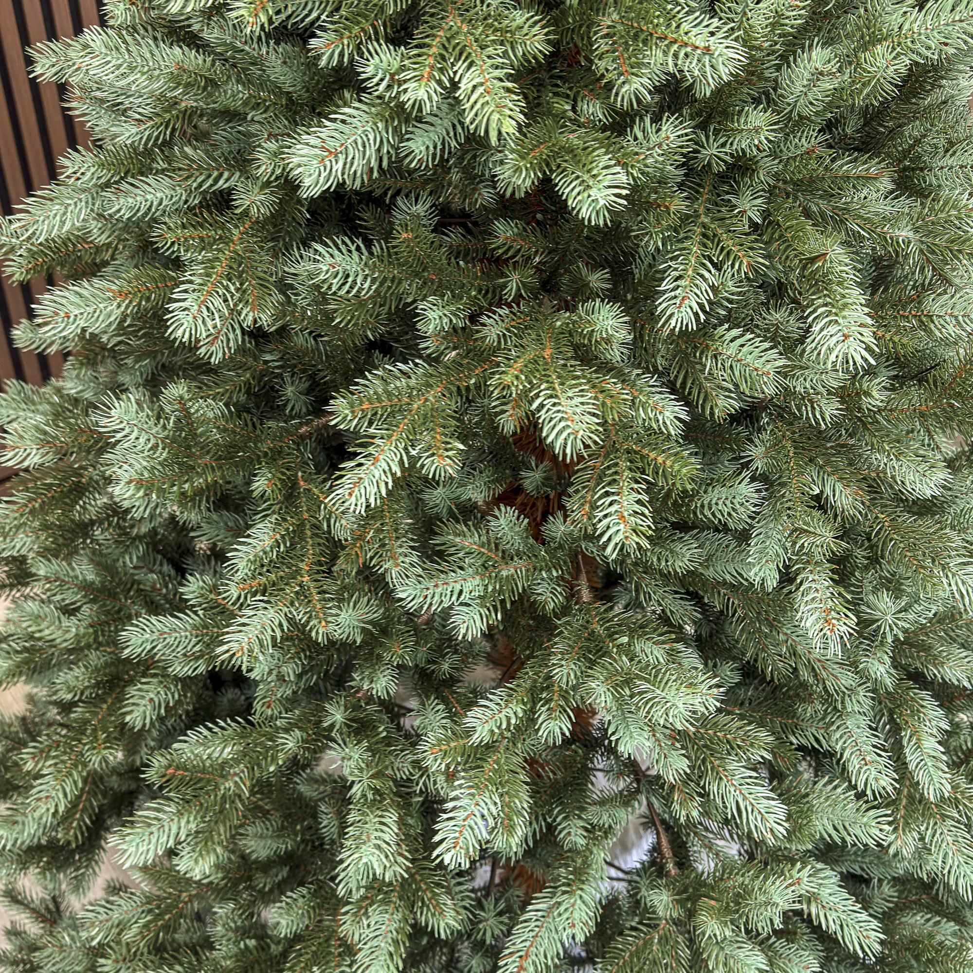 Brad artificial Sersimo, Hollandia, verde cu varfuri argintii, integral 3D, 180 cm [6]