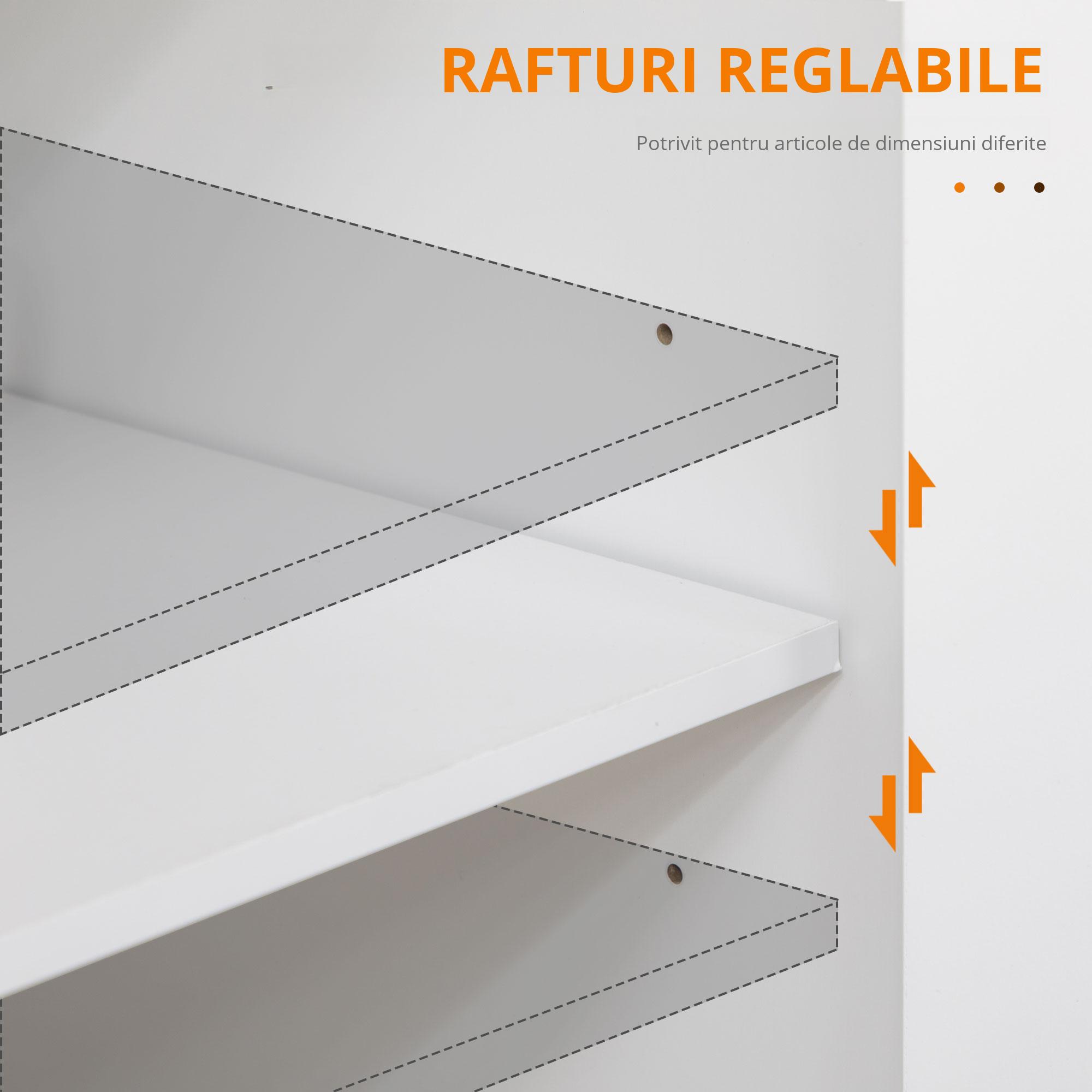  Carut Bucatarie 109×40×89 cm - Blat Lemn, Roti & Spatiu Depozitare [5]