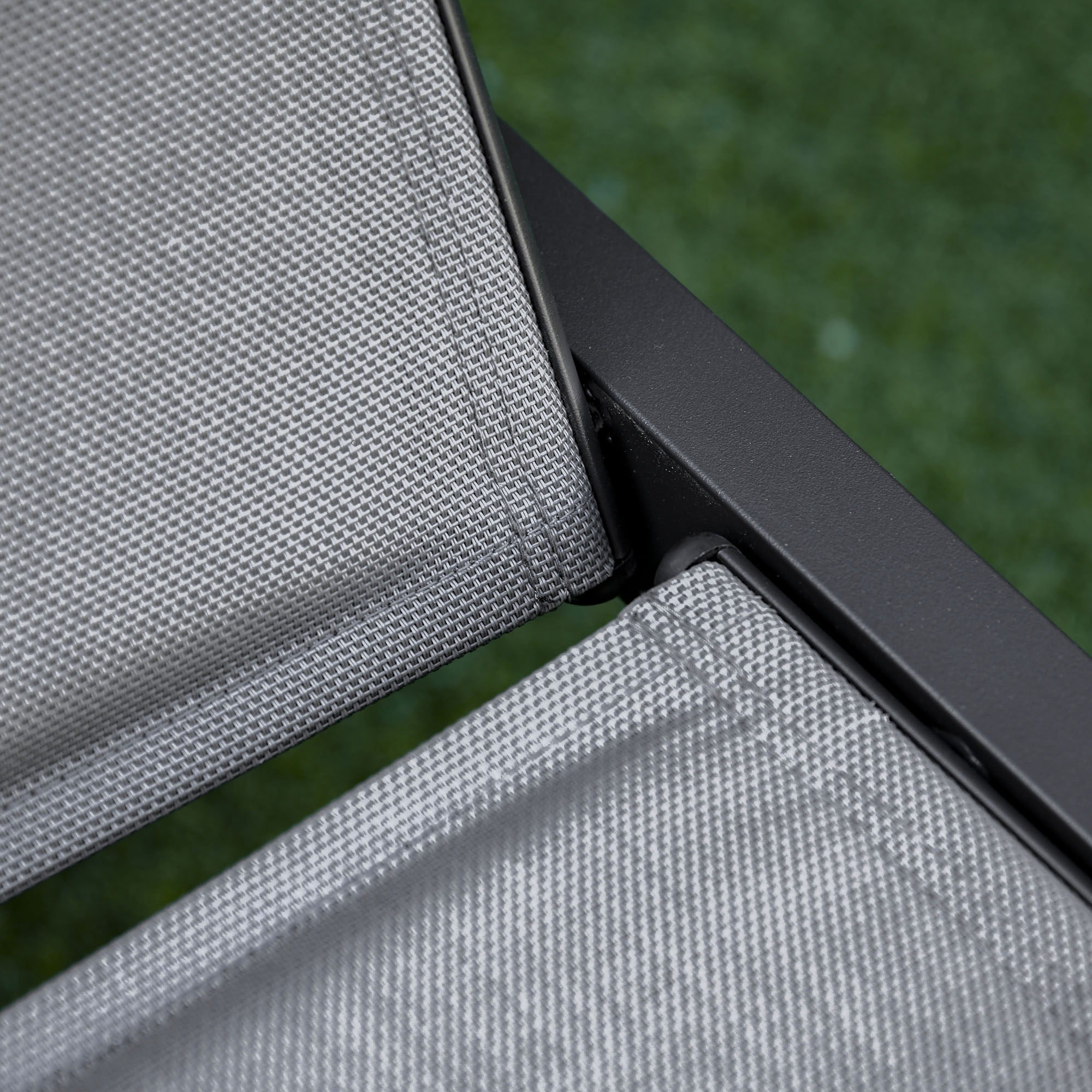  Sezlong de Gradina Reclinabil pe 5 Niveluri, cu Acoperire Captusita [8]