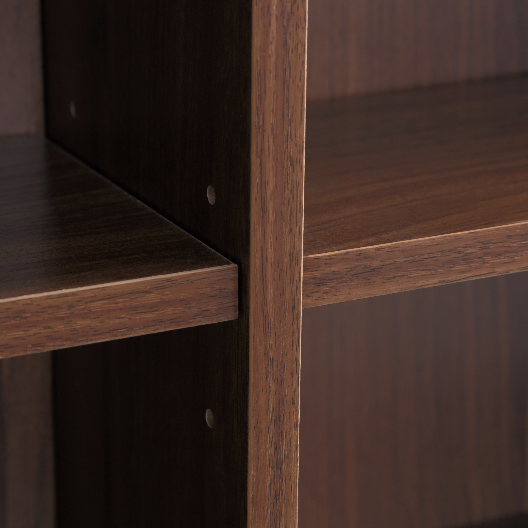  biblioteca de perete, 195x102x23.5cm, maro [7]