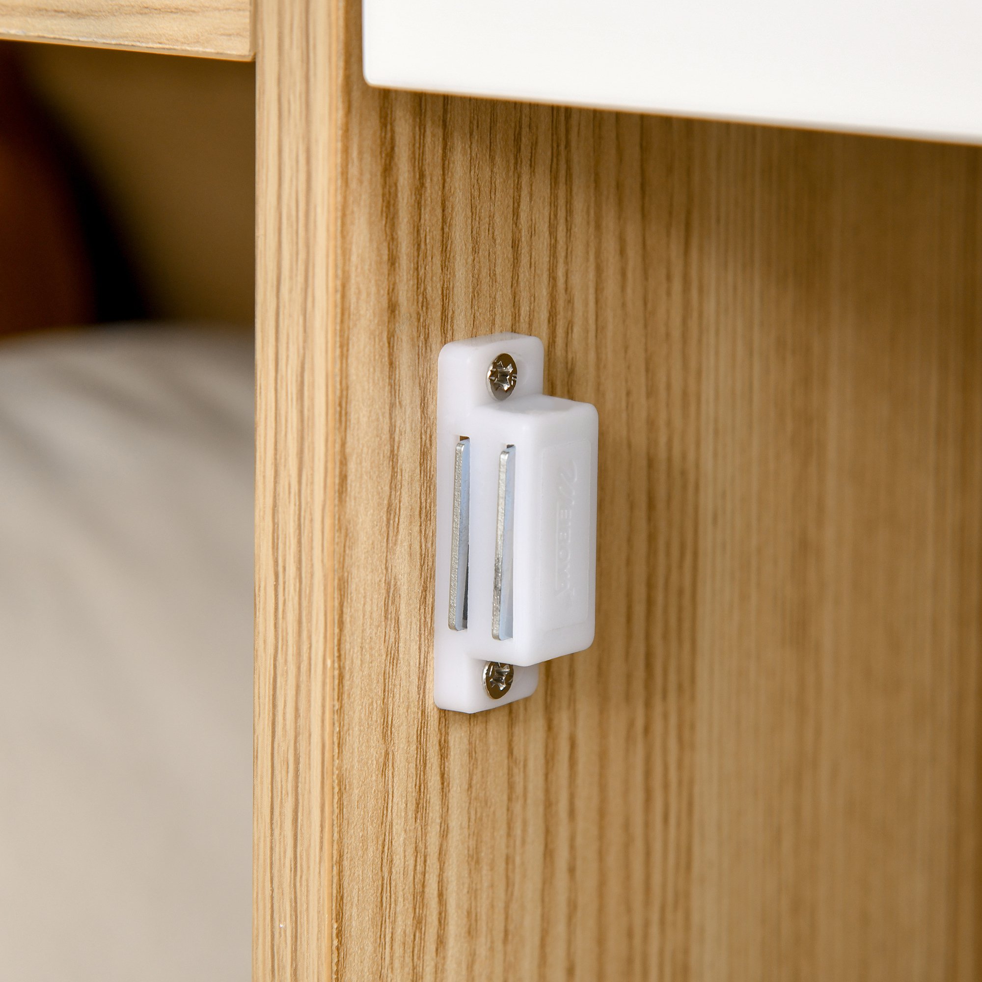  Dulapior Multifunctional Nordic - 2 Usi & Sertare 100×40×79,5 cm [8]