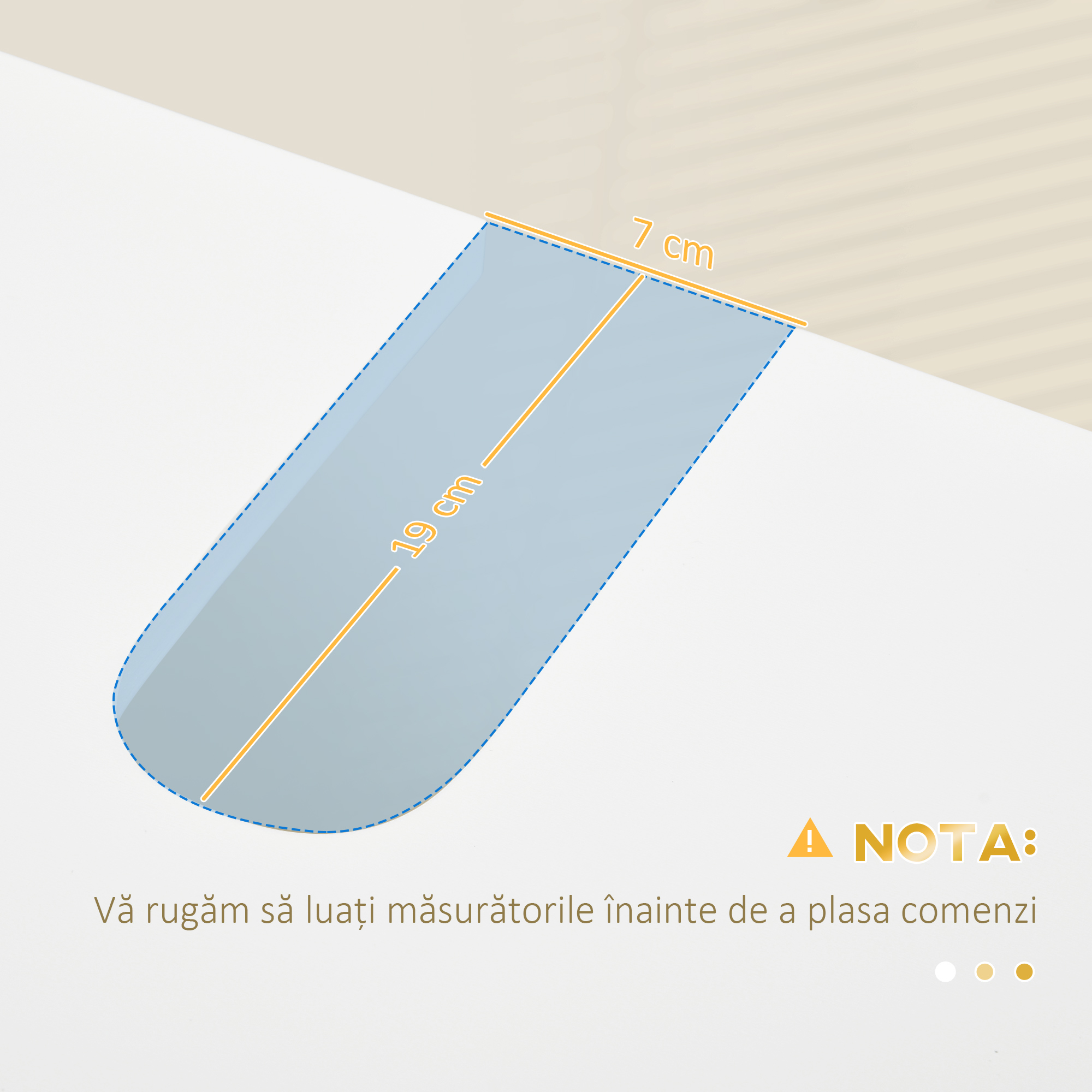 Masca Chiuveta cu Dulap - 2 Usi, Lemn & Otel 60×30×65 cm [5]