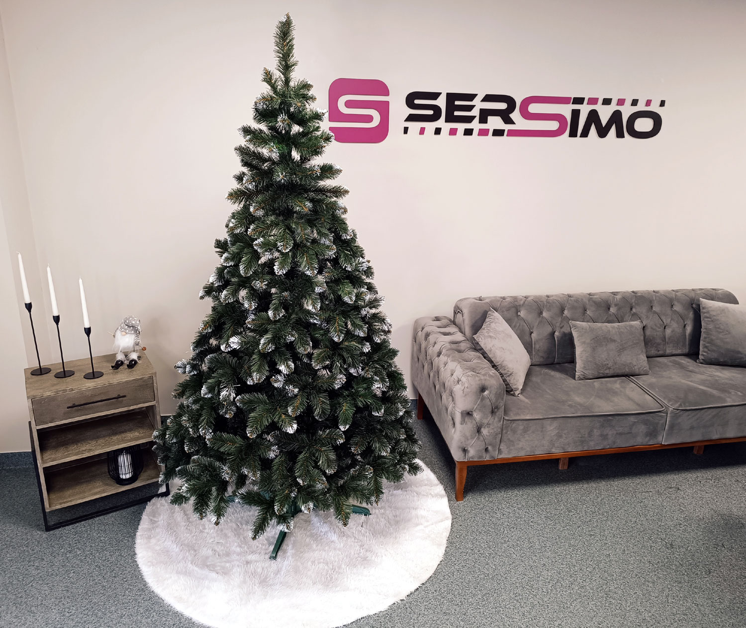 Brad artificial Christmas Deluxe by Sersimo, Lidia Nins, 2D, 220cm [4]