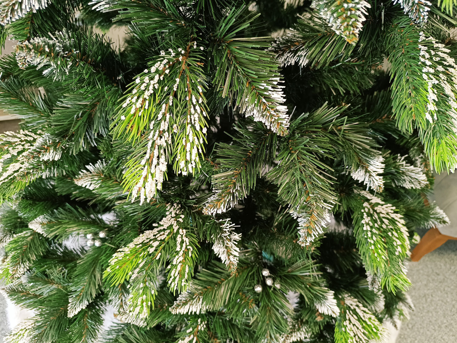 Brad artificial Christmas Deluxe by Sersimo, Diamant, 2D+3D, 250cm [14]