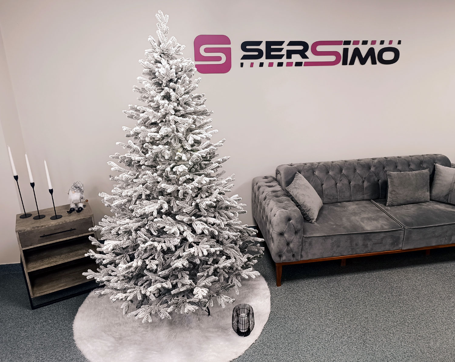 Brad artificial Christmas Deluxe by Sersimo, Viena nins, 3D, 210cm [18]