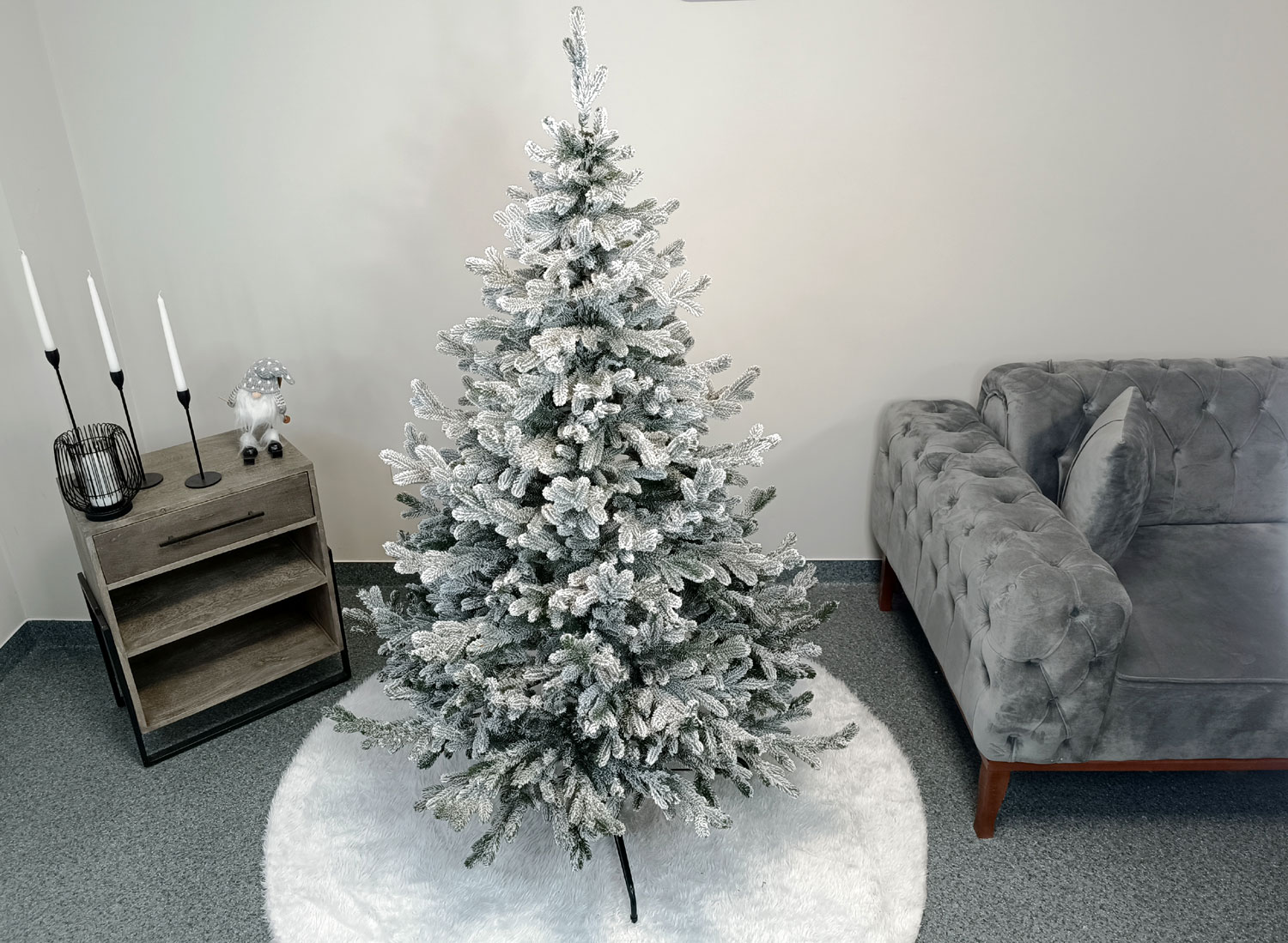 Brad artificial Christmas Deluxe by Sersimo, Viena nins, 3D, 180cm [9]