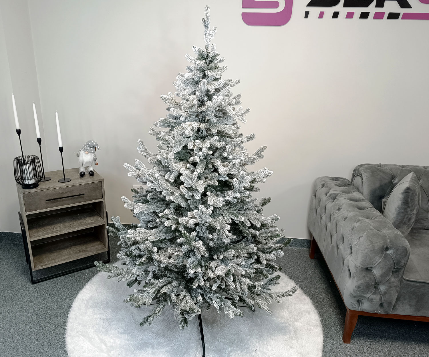 Brad artificial Christmas Deluxe by Sersimo, Viena nins, 3D, 180cm [13]