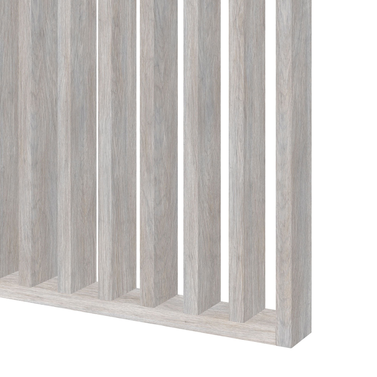 Riflaj perete despartitor MDF, LDA PREMIUM, Stejar Argintiu, 275x58 cm [5]