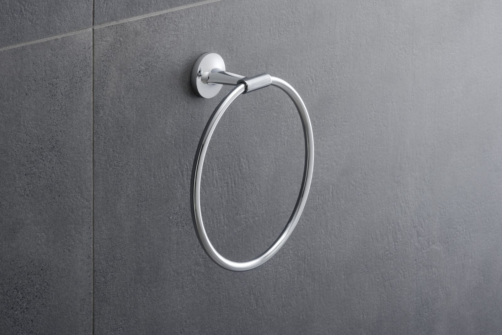 Inel prosop Duravit 0099471000, Starck T, tip instalare pe perete, numar orificii instalare 2, pivotanta, crom [1]