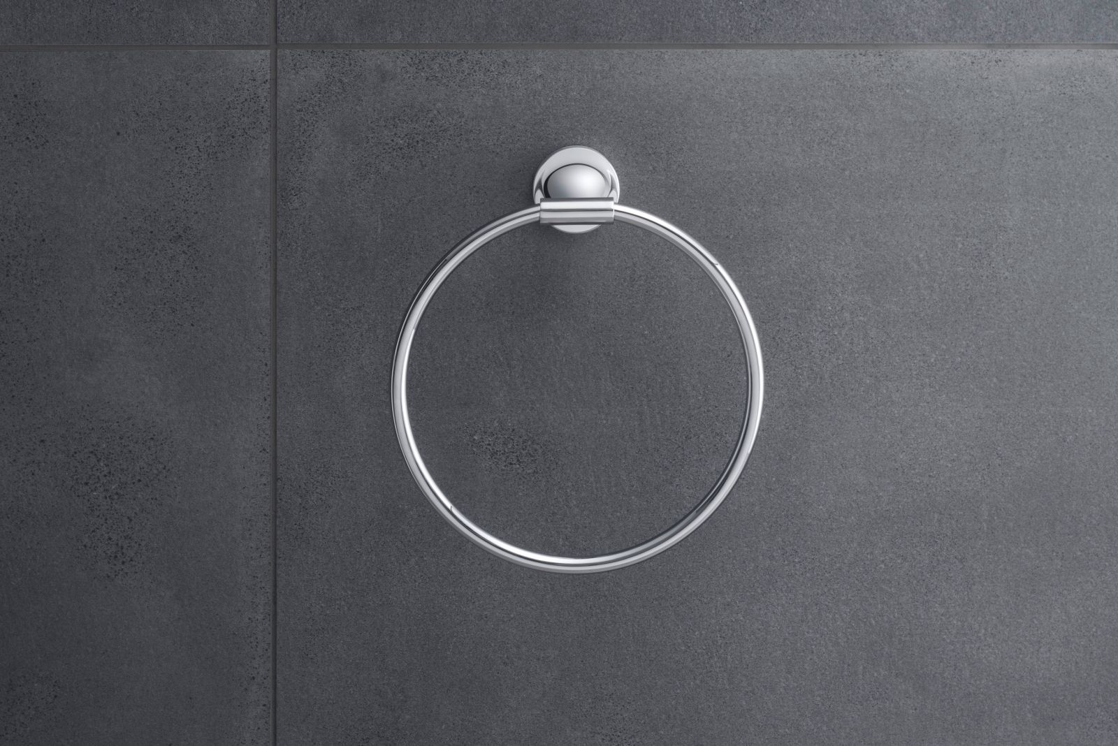 Inel prosop Duravit 0099471000, Starck T, tip instalare pe perete, numar orificii instalare 2, pivotanta, crom [3]