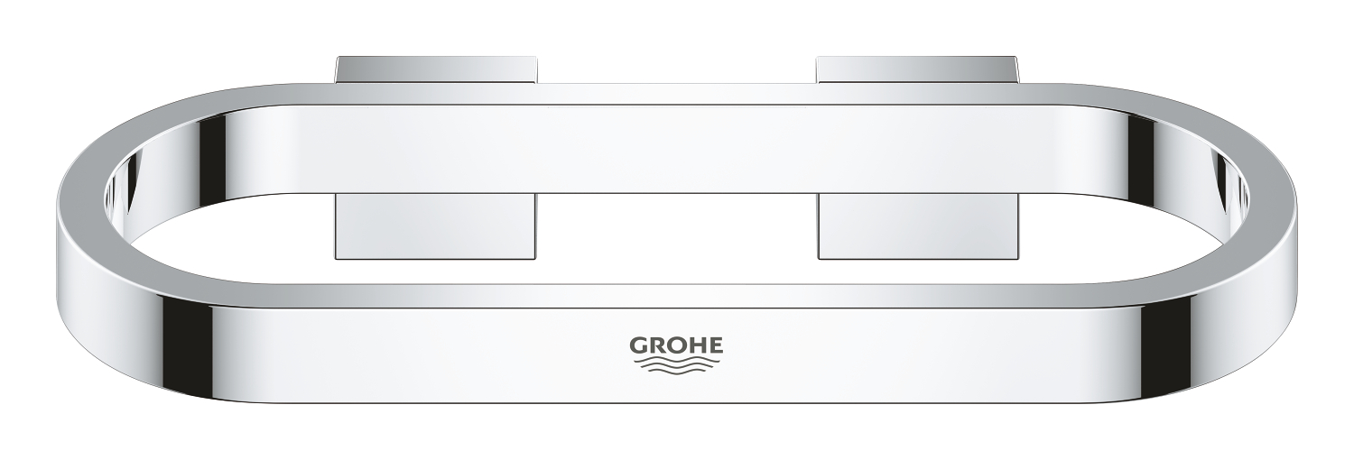 Baie - Inel prosop Grohe 41035000, Selection, tip instalare pe perete, design modern, fixare sigura, crom