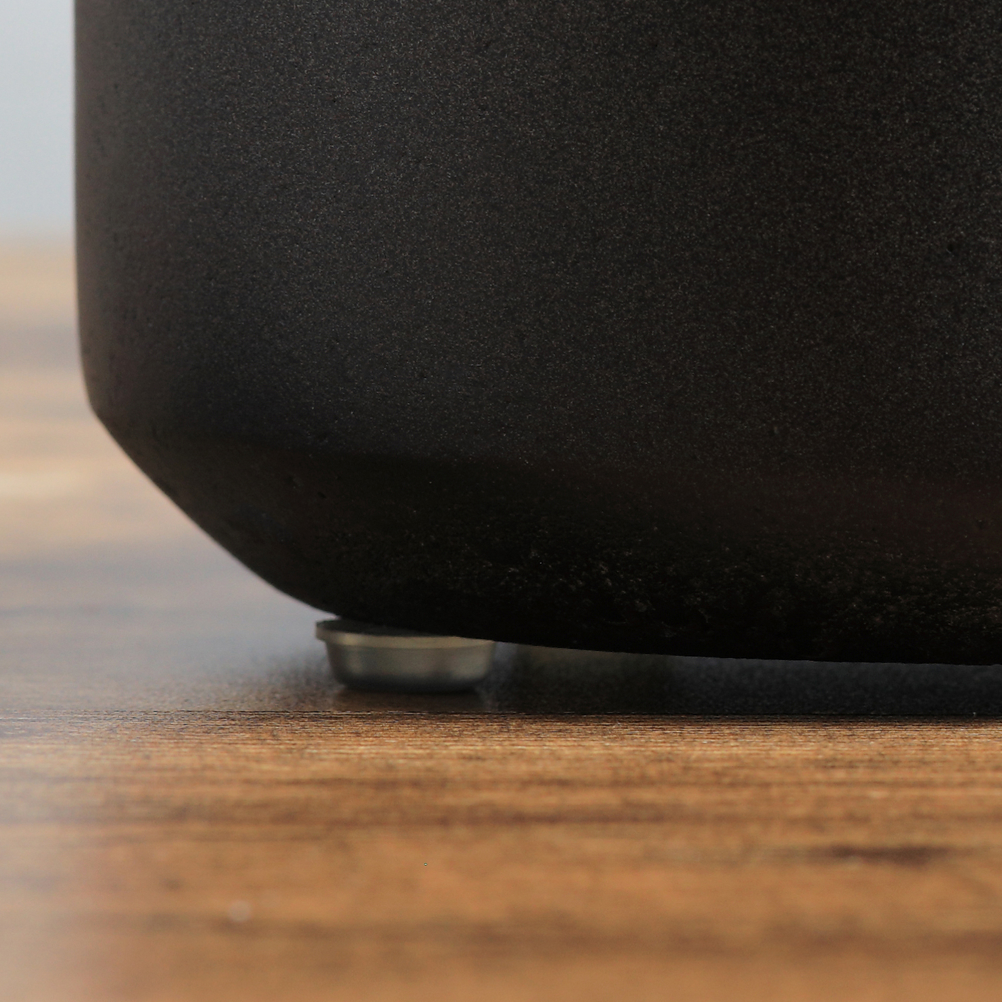  semineu Masa - Mini Bol Foc Beton cu Etanol, Gri [8]