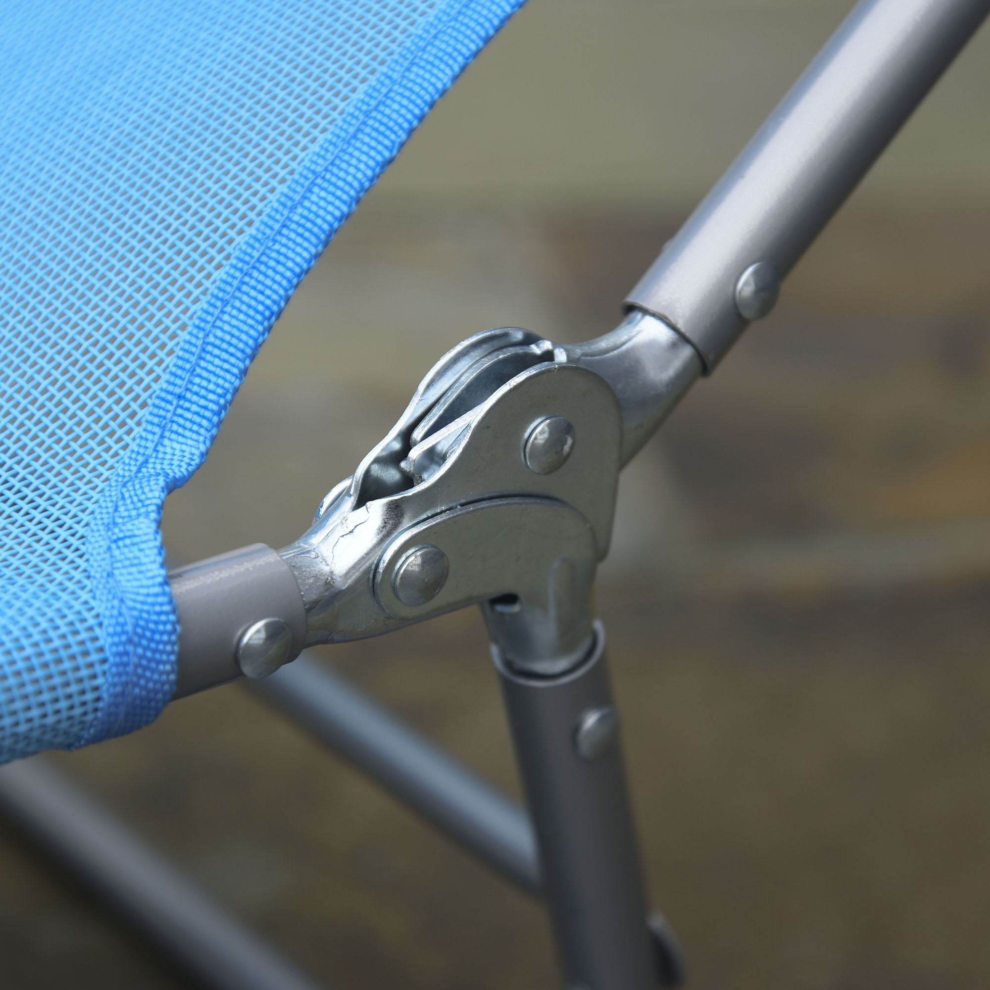  sezlong pliabil cu spatar reglabil si perna, 182x56x28cm [8]