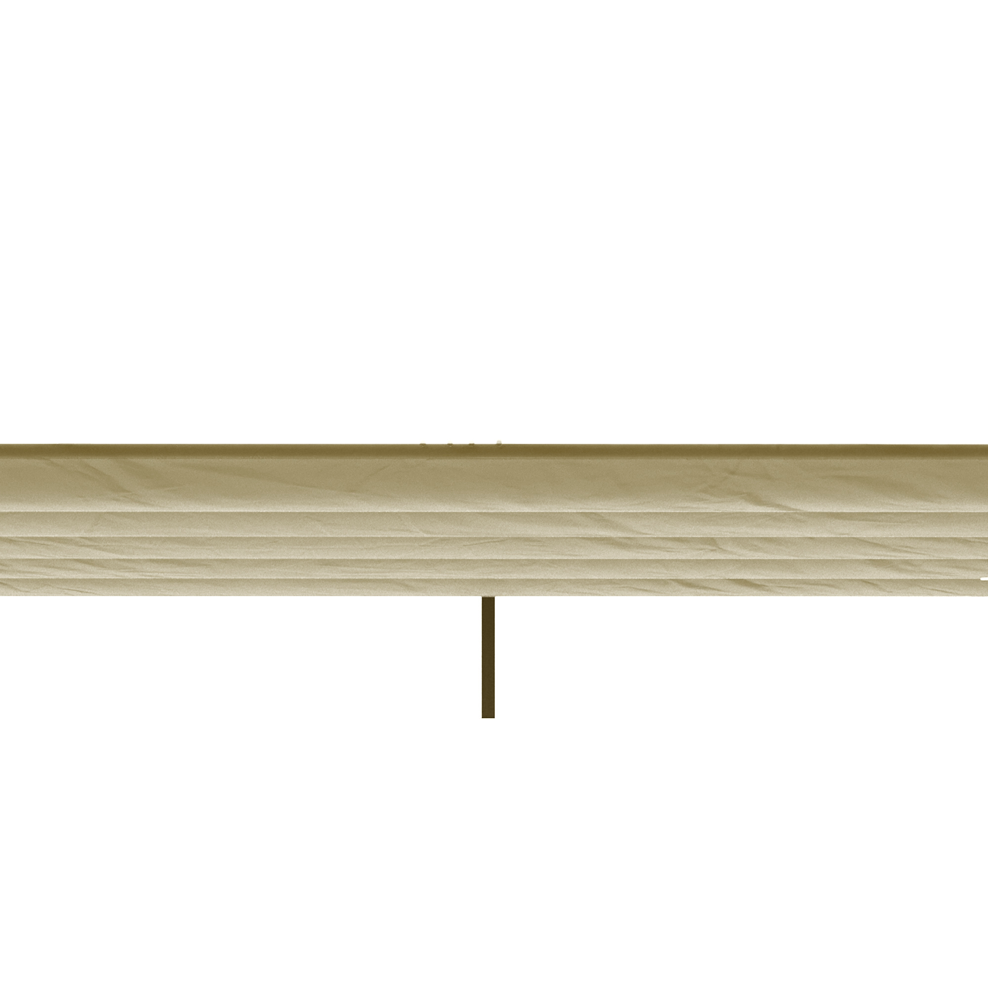  Husa pentru Pergola Gazebo 4x3 m din Poliester Respirable Bej cu 10 Orificii de Drenaj [6]