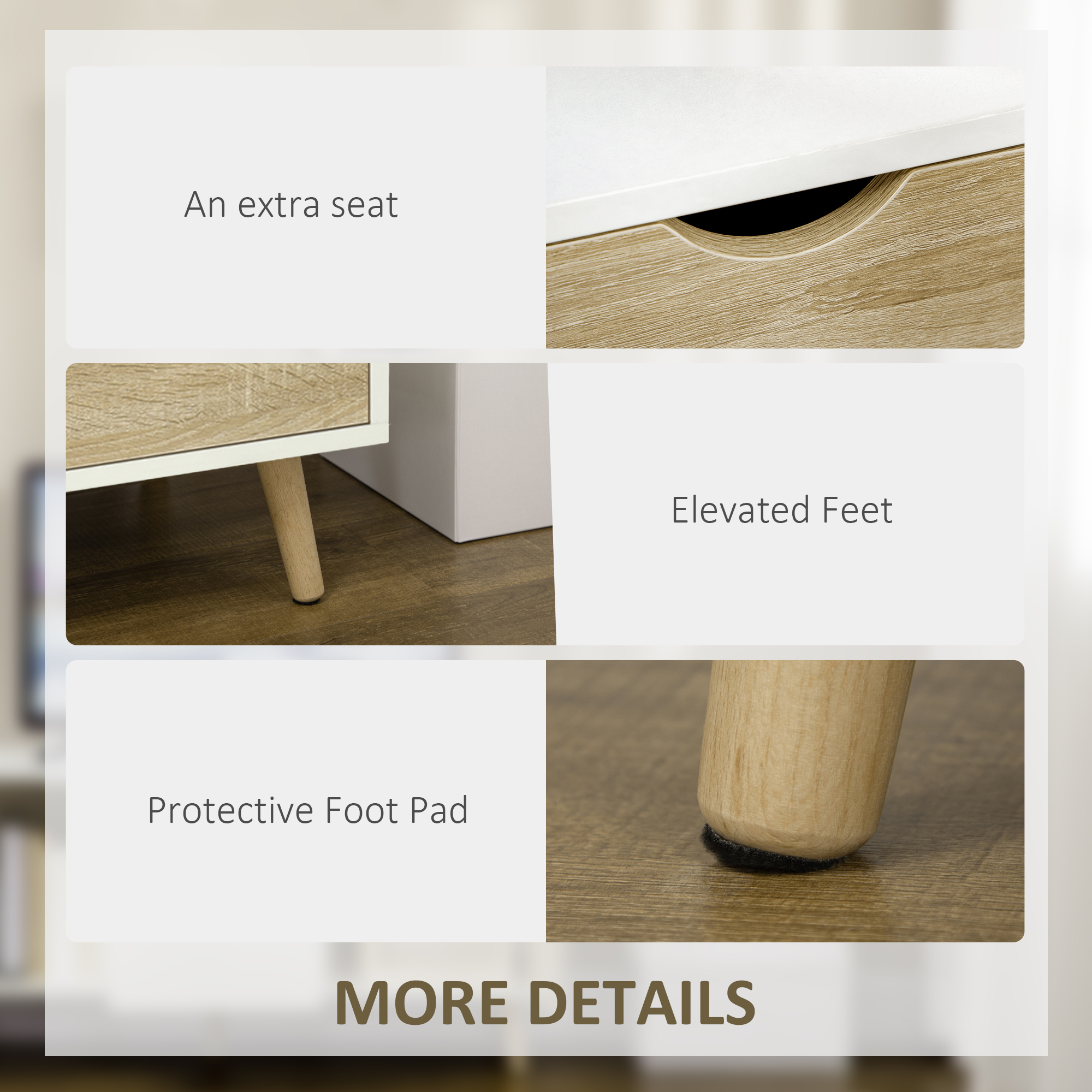  Comoda TV pana la 50" - Dulapuri & Sertare pentru Depozitare [4]