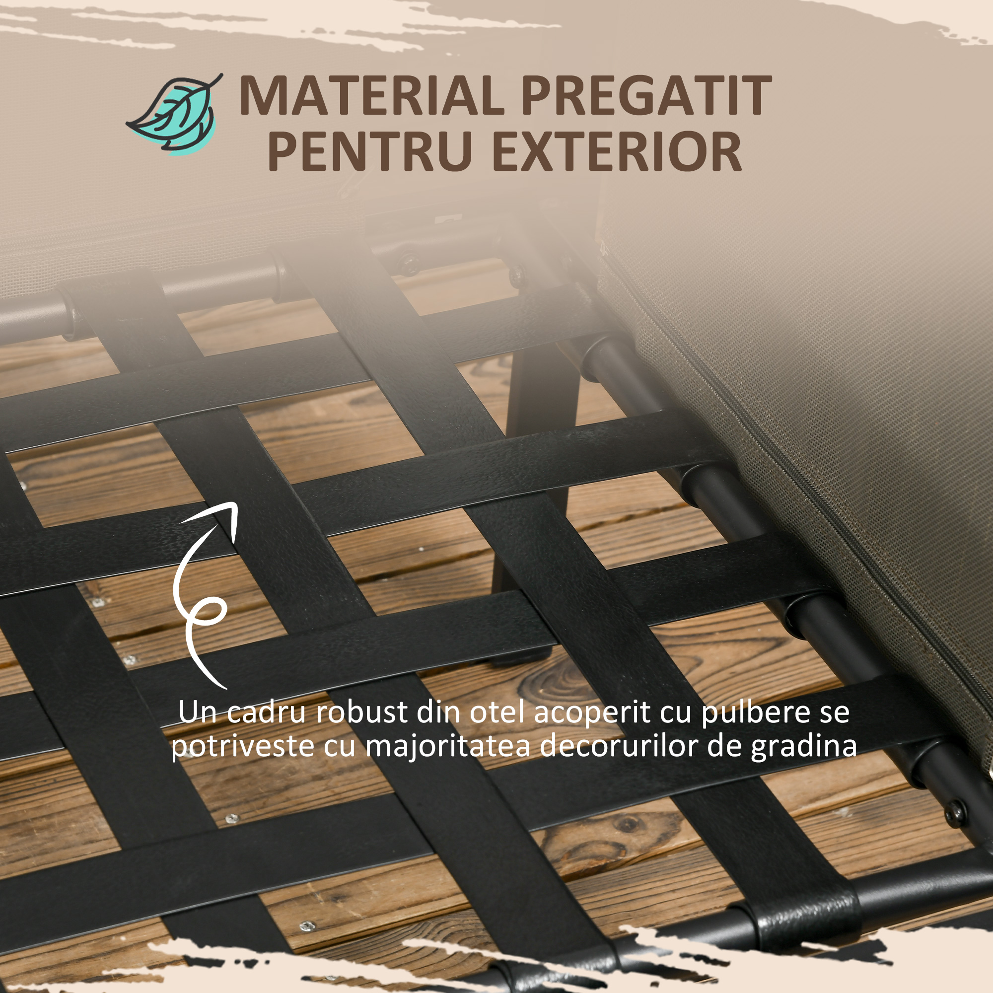  Set pentru gradina 4 bucati cu 2 canapele 2 locuri, fotoliu de colt si masuta de cafea din geam securizat, gri si negru [7]