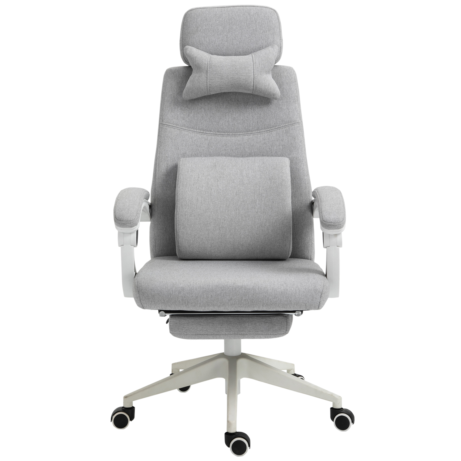  Scaun Birou Gri - Reglabil si Rotativ Ergonomic [3]