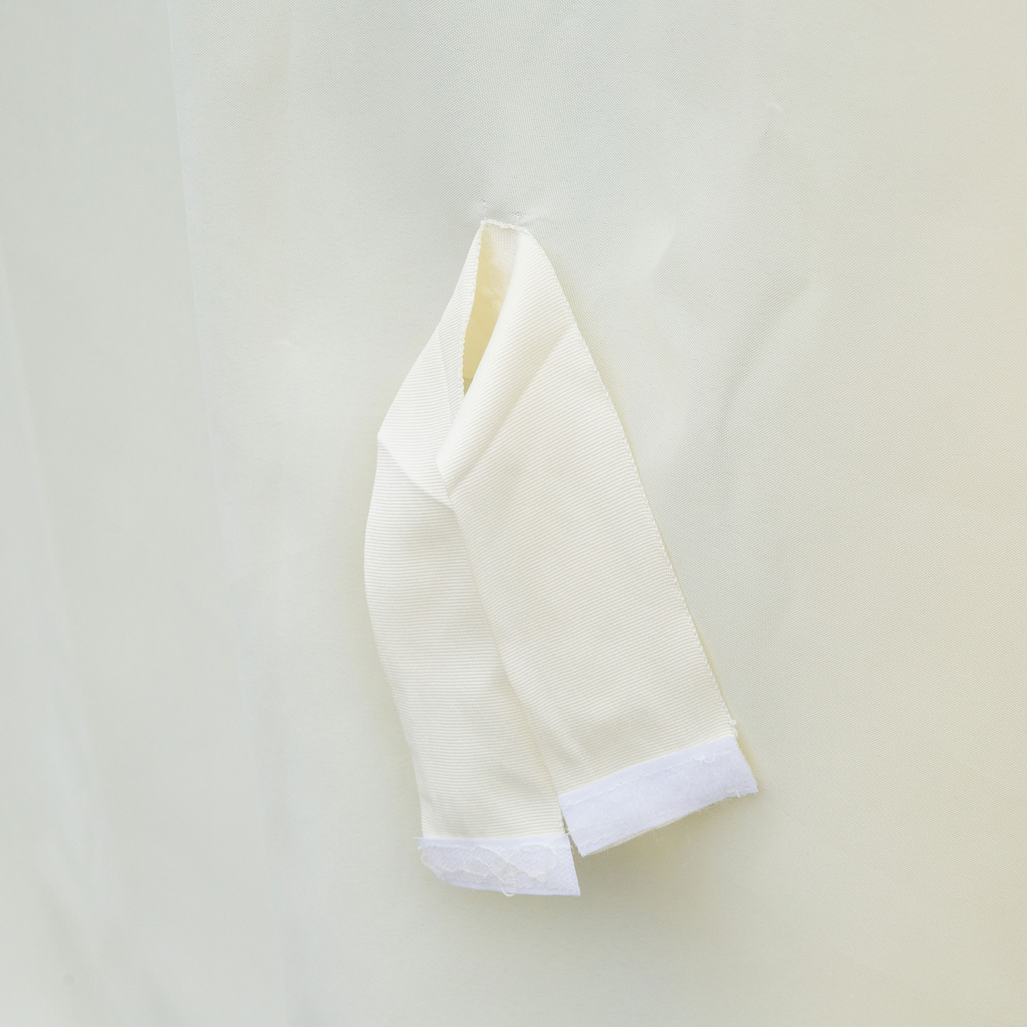 Foisor  cu Acoperis dublu, Plasa de tantari, Perdele laterale, culoare crema alba 3x4m [7]