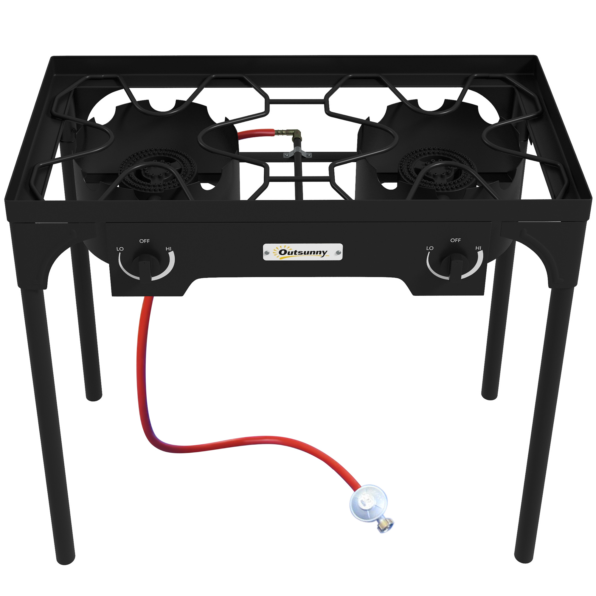 Gradina & balcon -  Aragaz Exterior 150.000 BTU - 2 Arzatoare Propan, Presiune Mare