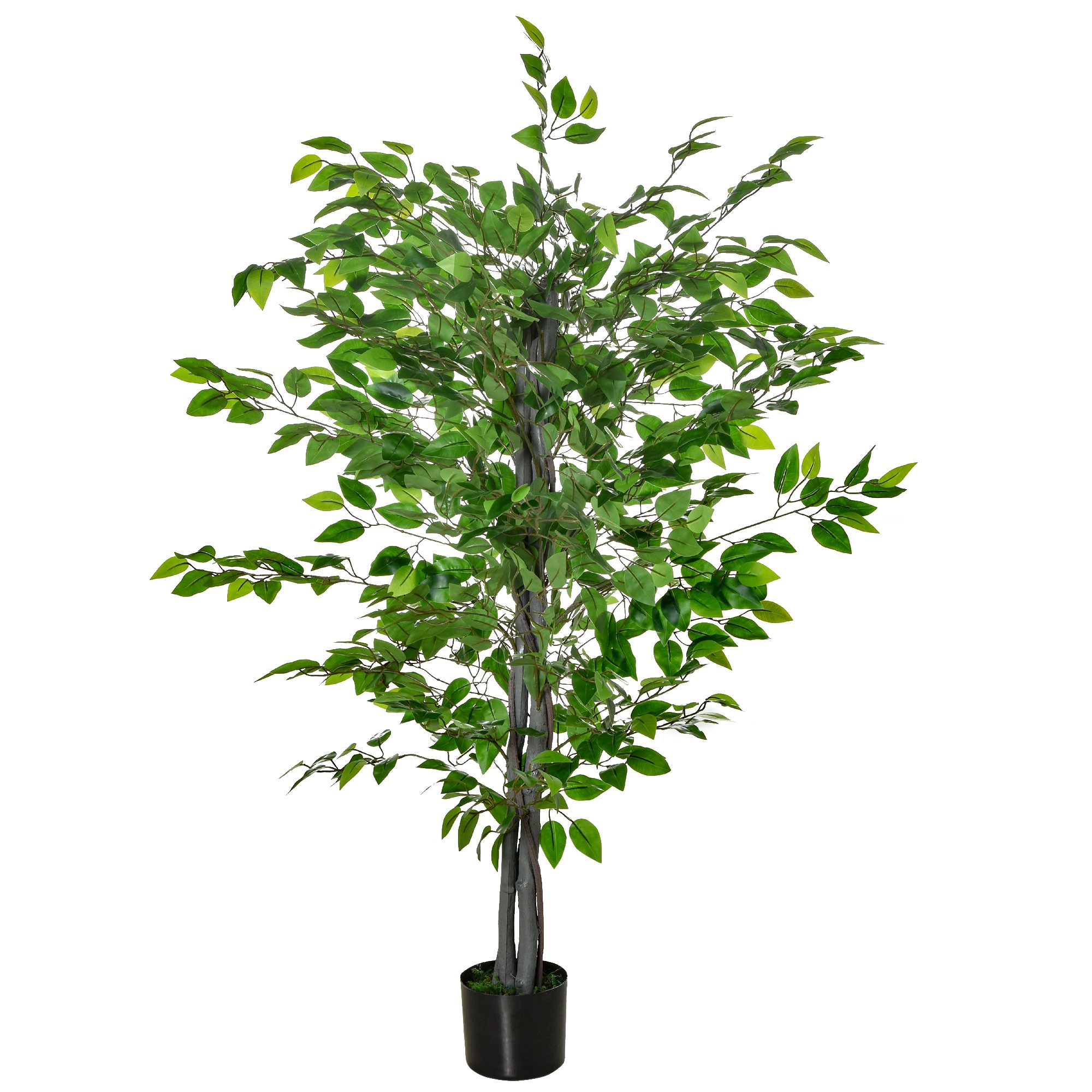 Living & hol -  ficus artificial, ghiveci inclus, 135 cm, verde
