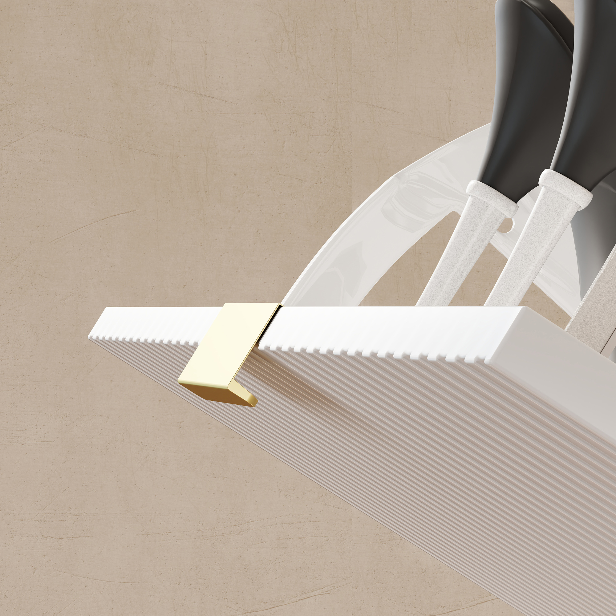  Dulap Slim pentru 12 Perechi de Pantofi, cu 2 Sertare Rabatabile si Rafturi Reglabile, 60x24x91.5 cm, Alb [8]