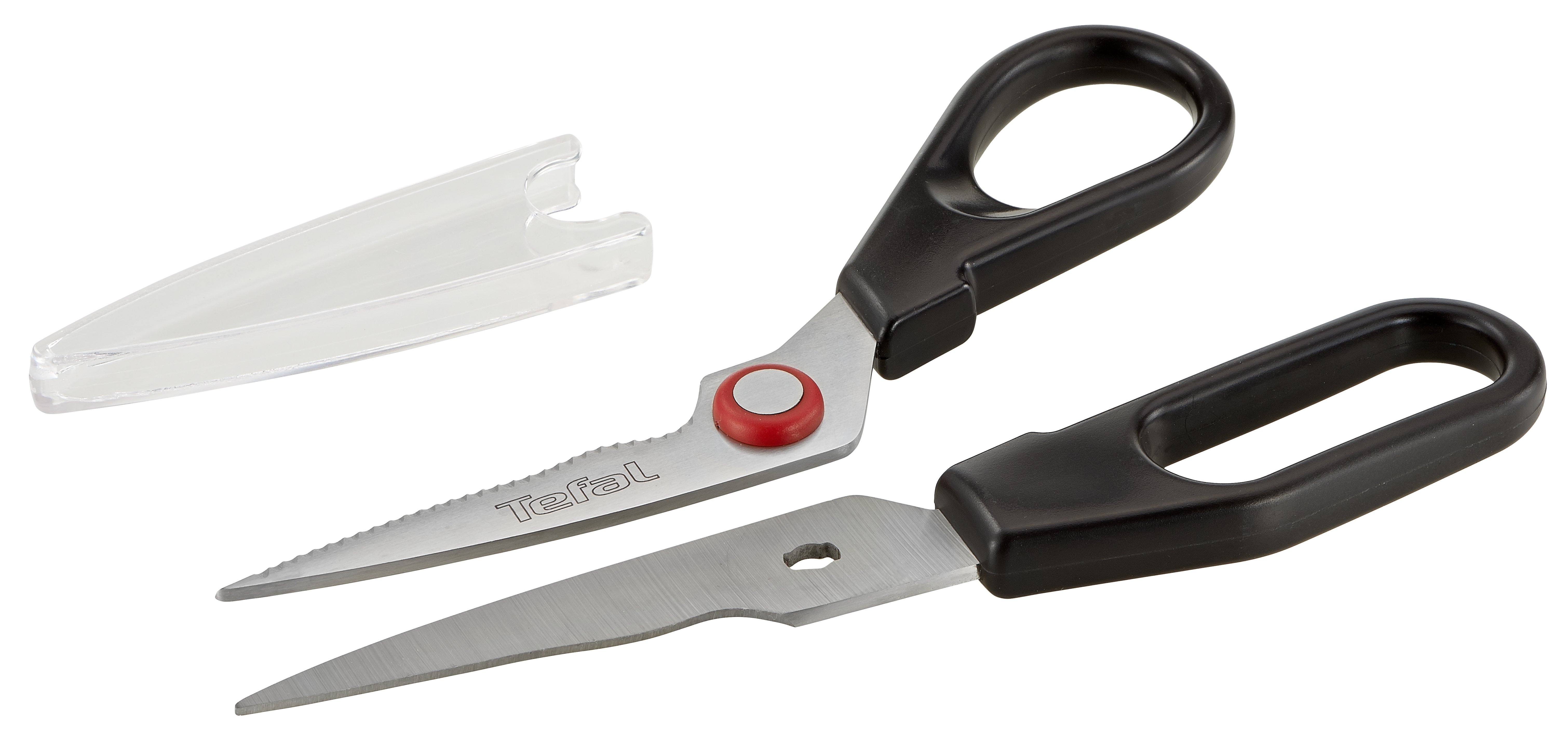 Foarfeca pentru bucatarie Ingenio K2071314, calitate premium, design inovator, fara BPA sau ftalati, lame inox, negru [2]