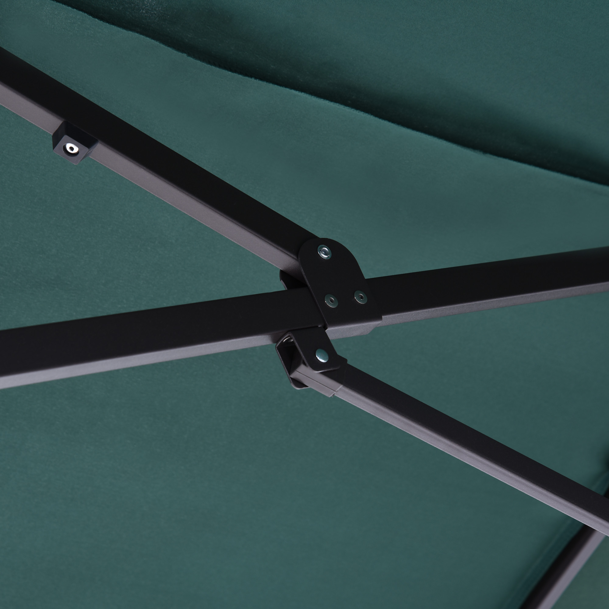  Umbrela Terasa Dubla 460×270×240 cm Verde [8]