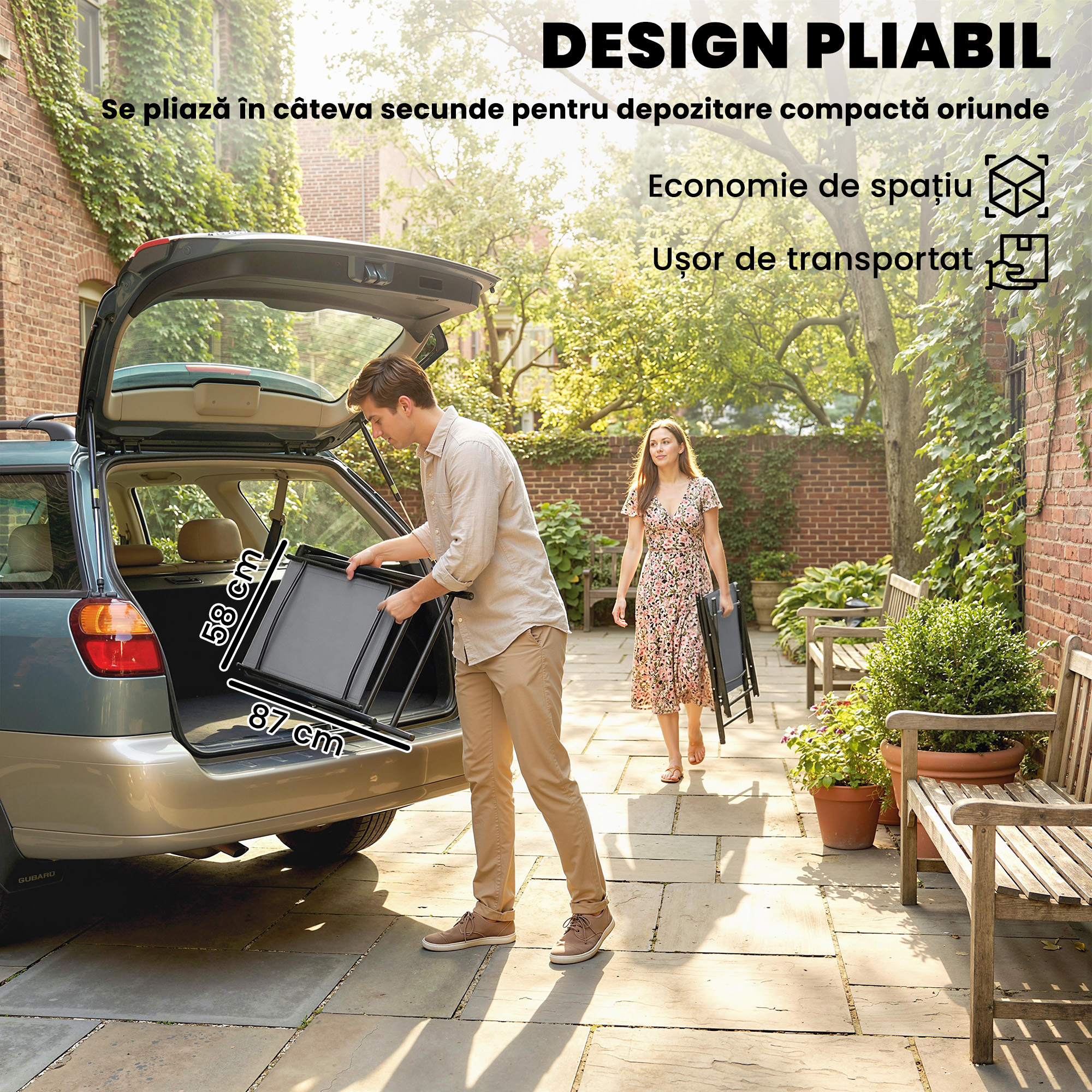  scaune pliabile confortabile [4]