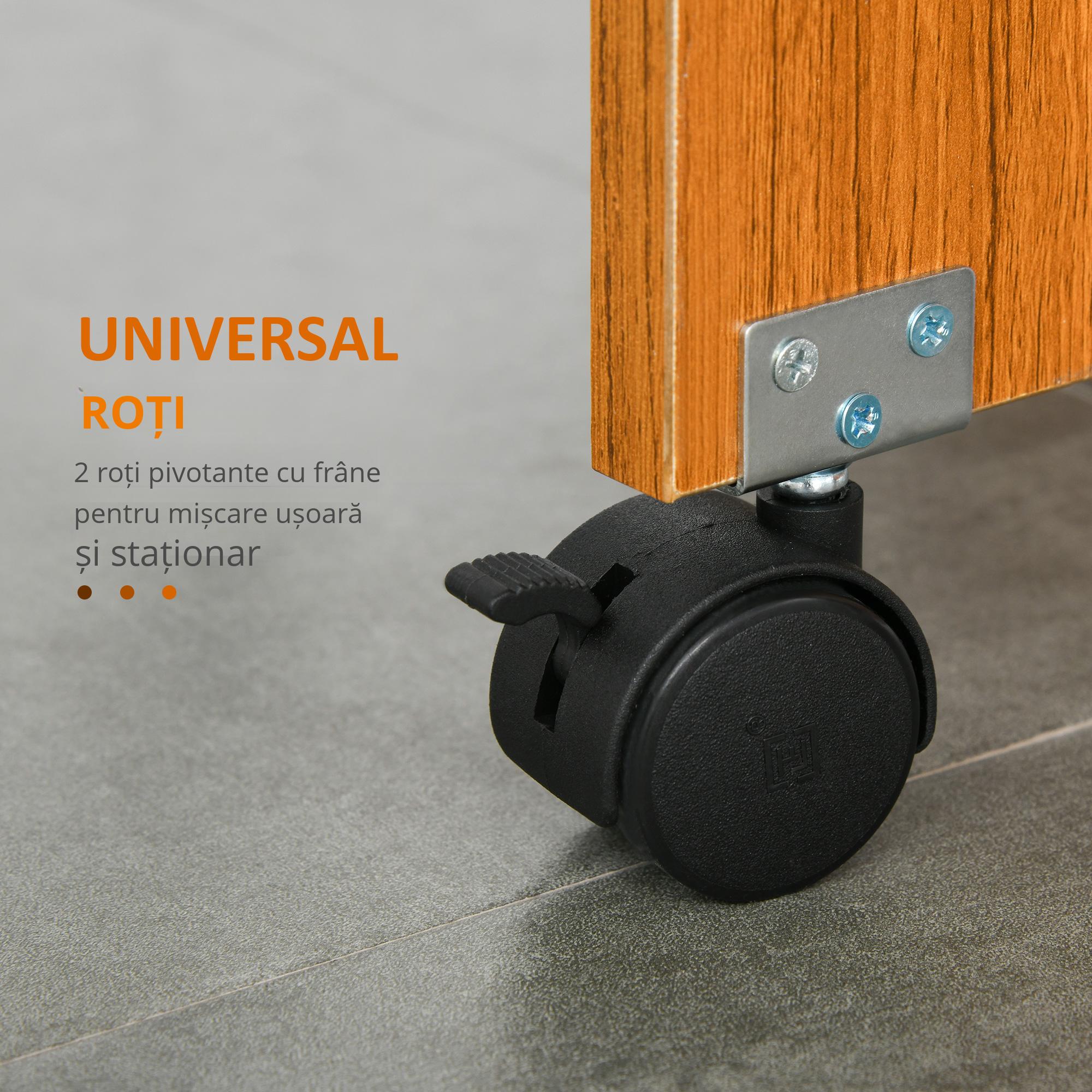  masa de pranz, pliabila cu roti, 120x80x73cm [6]