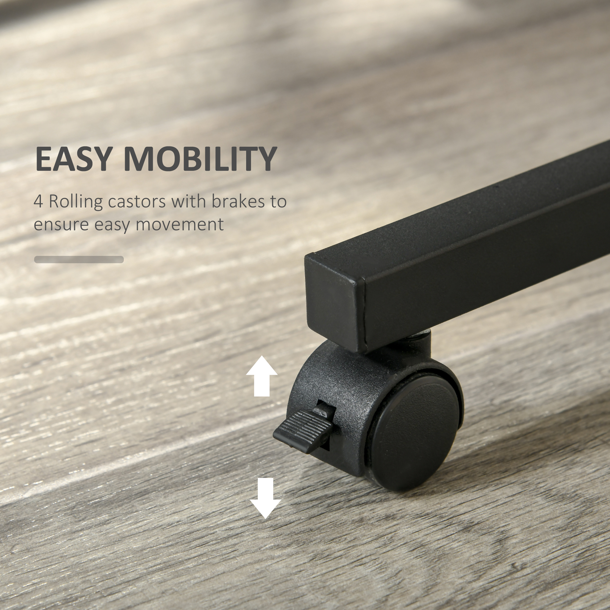  Masuta de Sufragerie, Noptiera cu Design Reglabil in Inaltime, Maro stil Rustic [6]