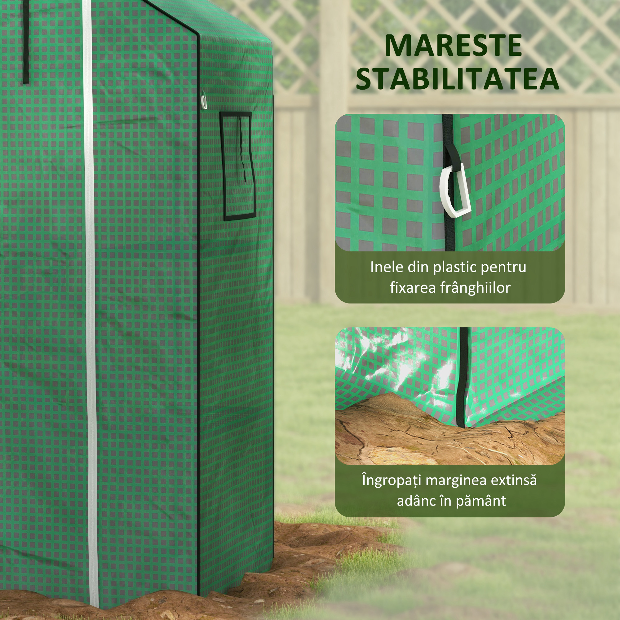  Husa de Rezerva pentru Sera Tunel, Verde [6]