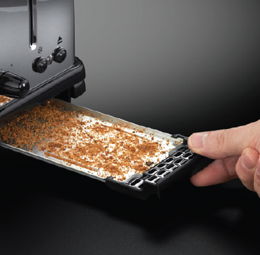 Prajitor de paine Russell Hobbs Victory, 2 fante, gratar chifle, tava firimituri detasabila, functie decongelare, inox [1]