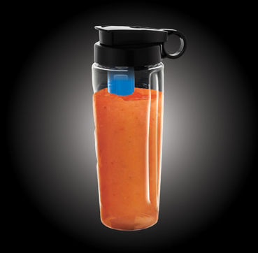 Blender Russell Hobbs Explore Mix & Go Cool, recipient sport 600ml, lame inox, capac etans, portabil, negru [2]