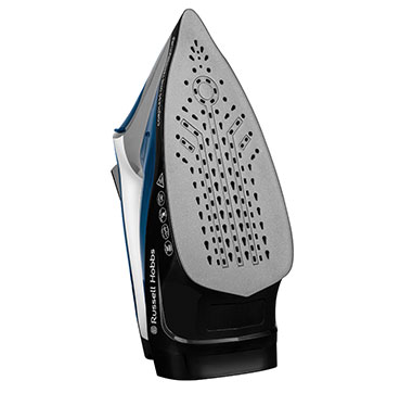 Fier de calcat fara fir Russell Hobbs One Temperature, talpa ceramica, o singura temperatura, baza incarcare, alb [1]