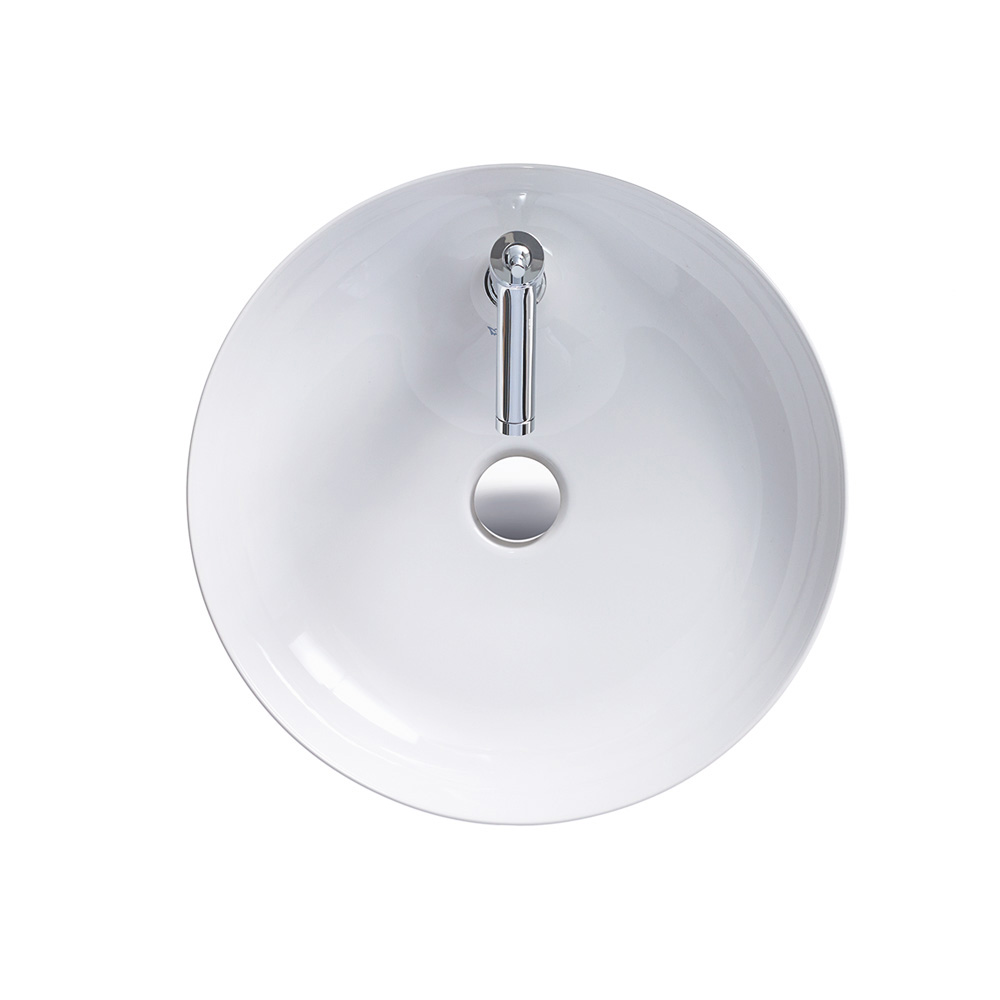 Lavoar Duravit 2328480000, Cape Cod, montaj pe blat, zona montaj interior, elemente fixare ascunse, alb [1]