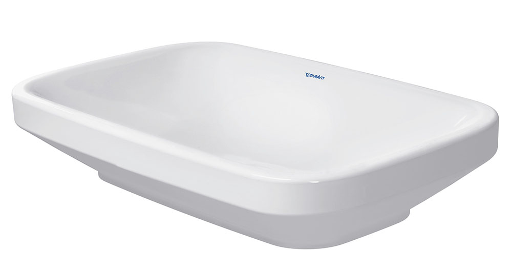 Baie - Lavoar Duravit 0349600000, DuraStyle, montaj pe blat, nr orificii baterie fara, zona montaj interior, alb