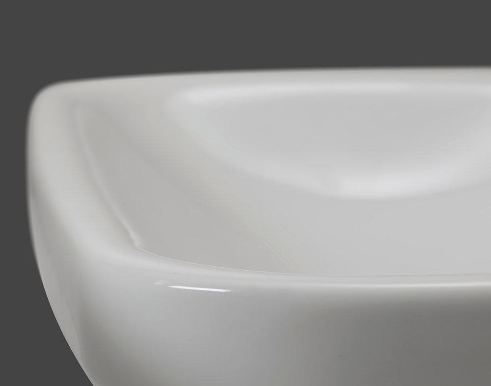 Lavoar Duravit 0708450000, DuraStyle, montaj pe perete, nr orificii baterie fara, zona montaj interior, alb [4]