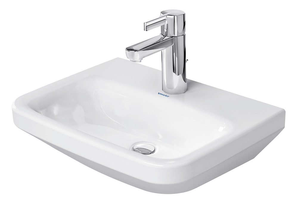 Baie - Lavoar Duravit 0708450000, DuraStyle, montaj pe perete, nr orificii baterie fara, zona montaj interior, alb